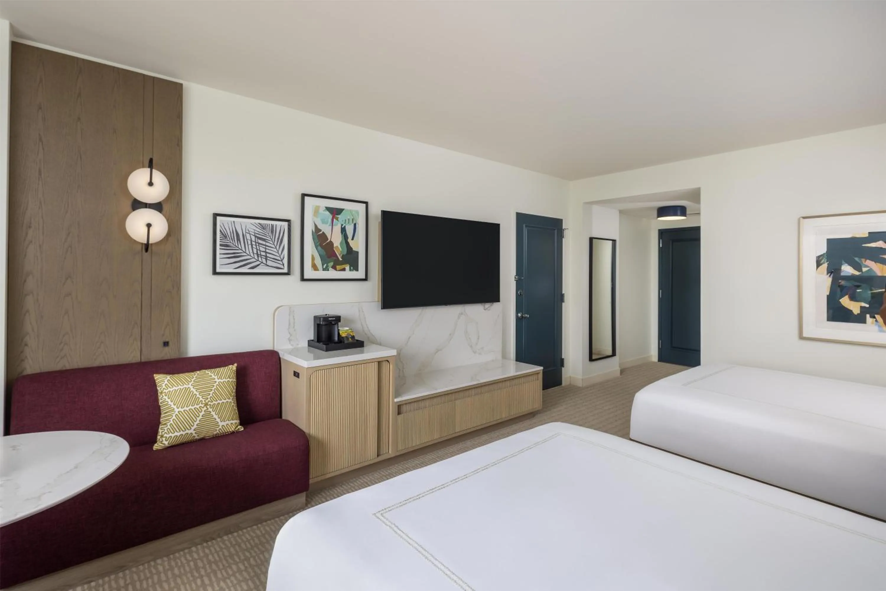 Bed in Hilton Orlando