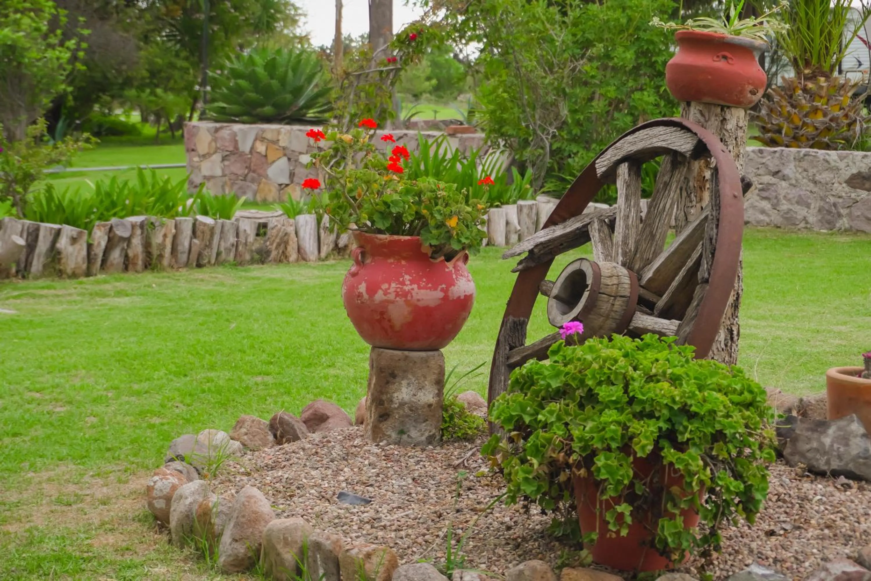 Garden in Hotel RV Park San Ramón