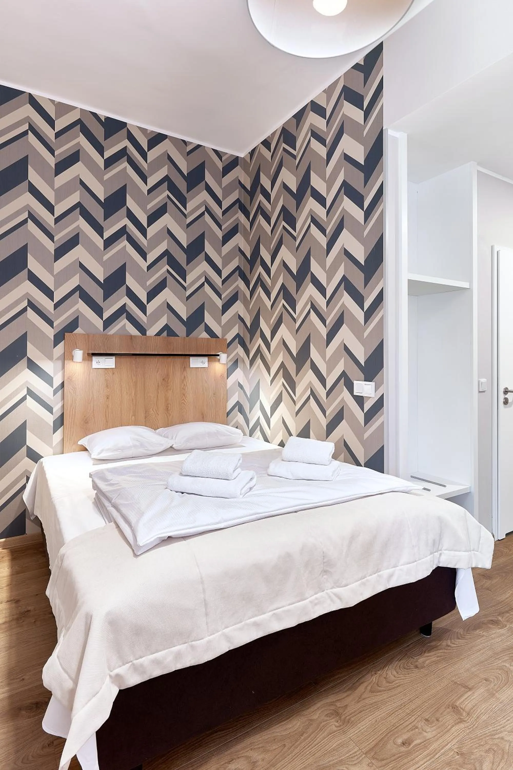 Bed in Hotel Traffic Poznań Stare Miasto