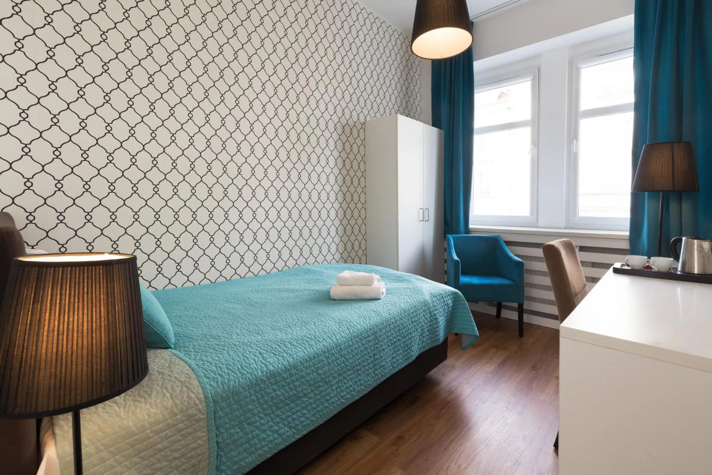 Photo of the whole room, Bed in Hotel Traffic Poznań Stare Miasto