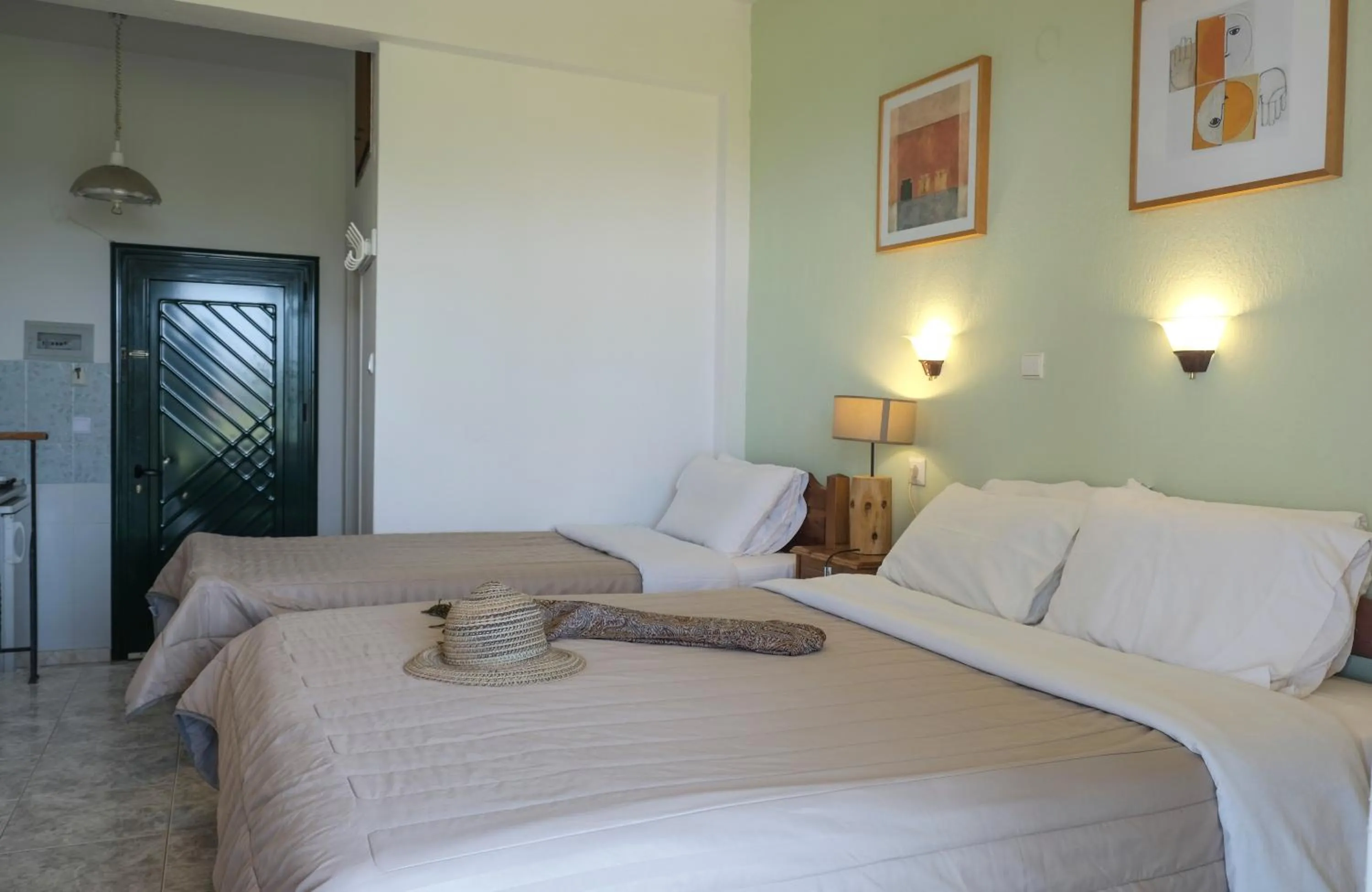 Bed in Aphrodite Studios