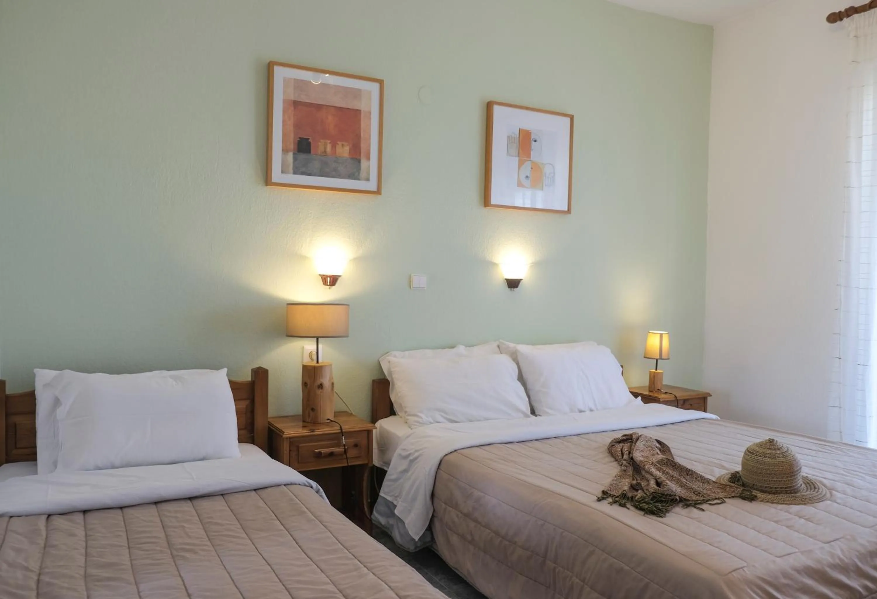 Bed in Aphrodite Studios