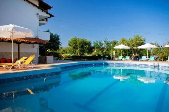Swimming pool in Aphrodite Studios