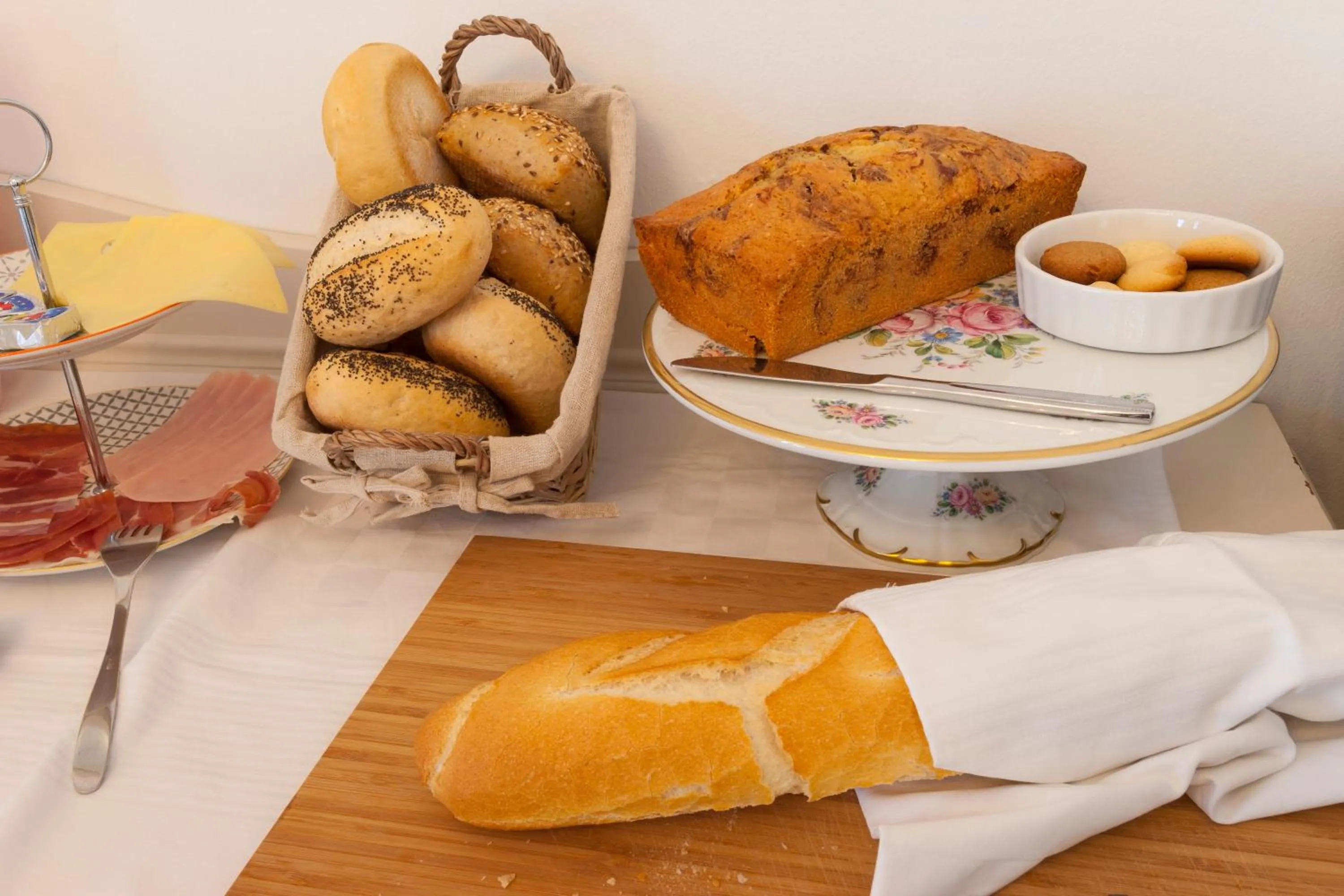 Food and drinks in Bed&Breakfast Al Campanario