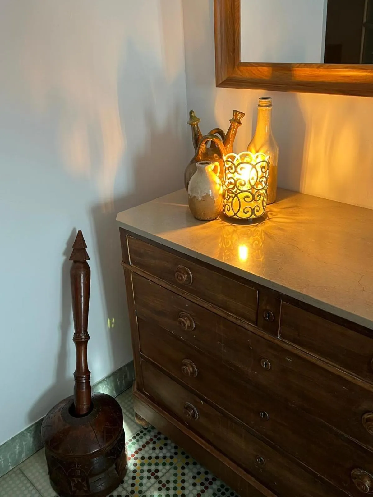 Decorative detail in Bed&Breakfast Al Campanario