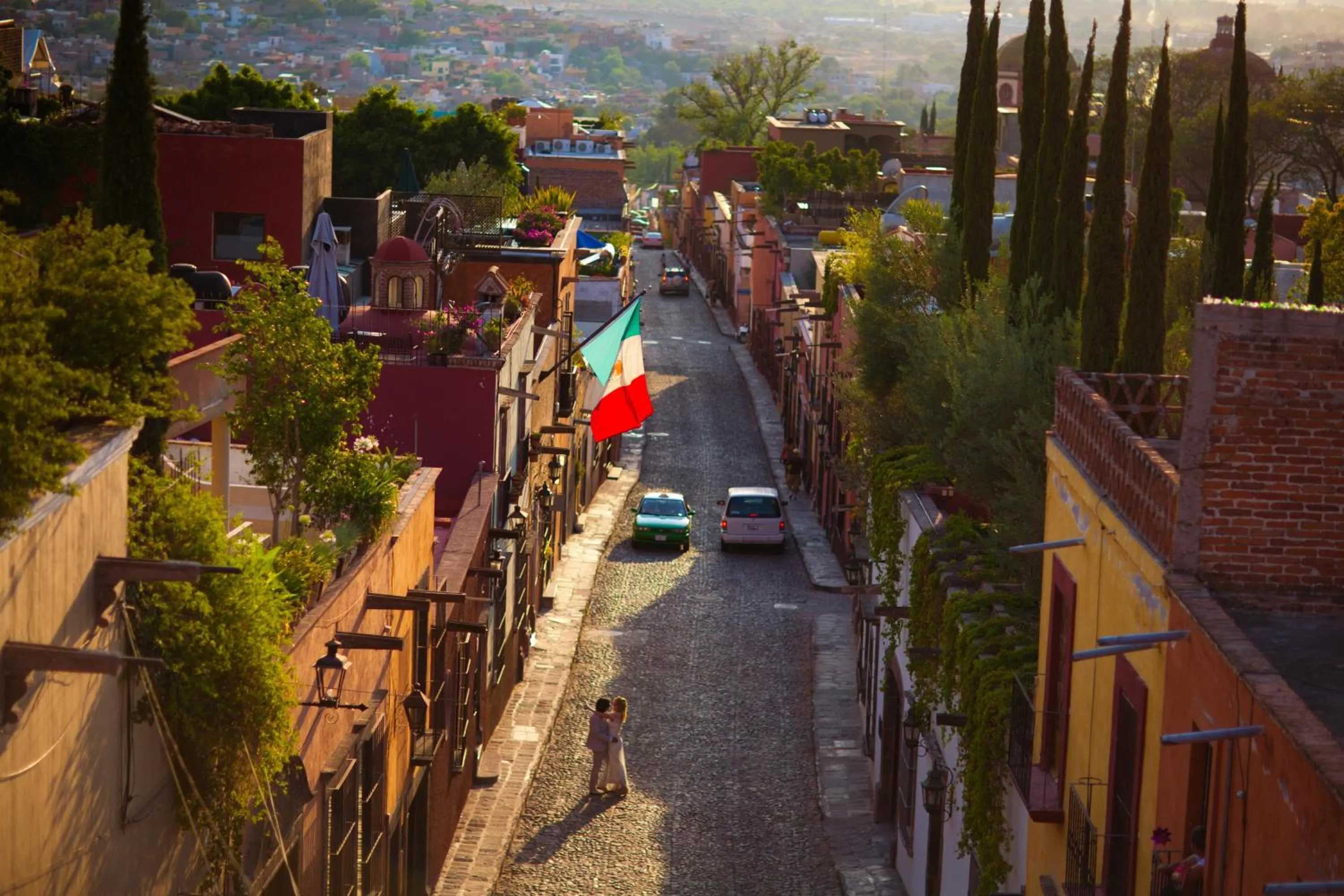 Street view in Casa Schuck Boutique Hotel