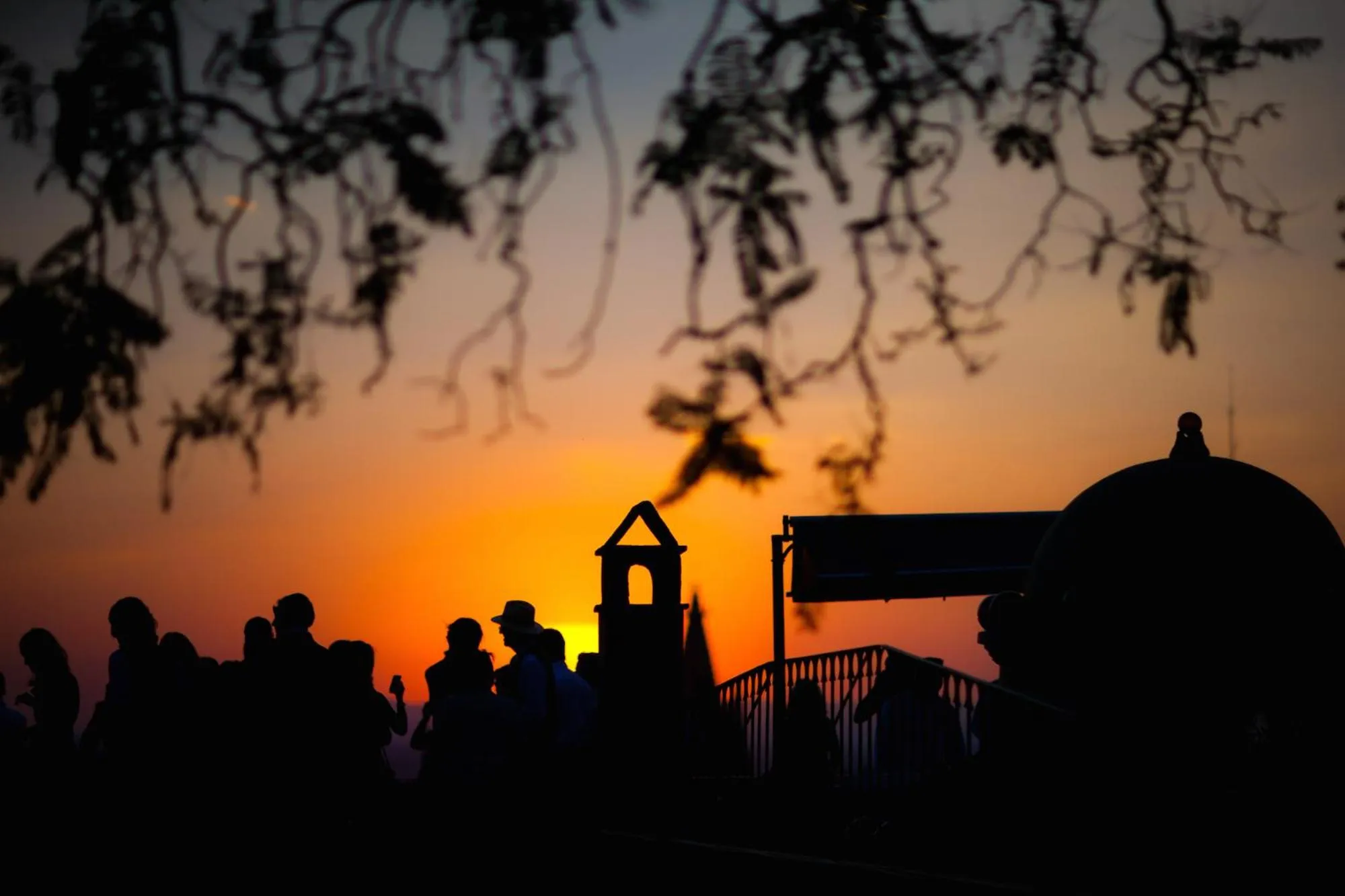 Sunset in Casa Schuck Boutique Hotel