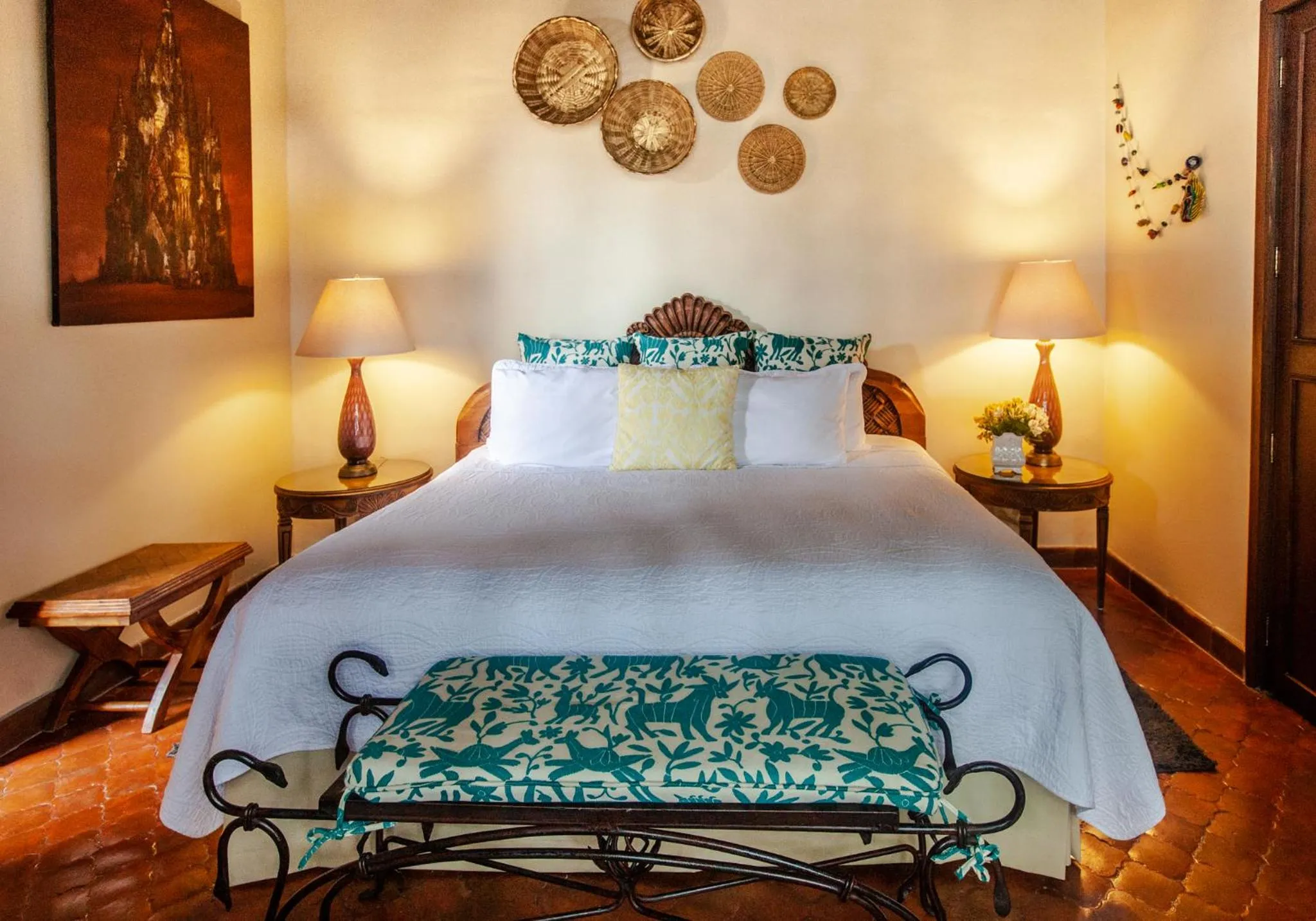 Bed in Casa Schuck Boutique Hotel