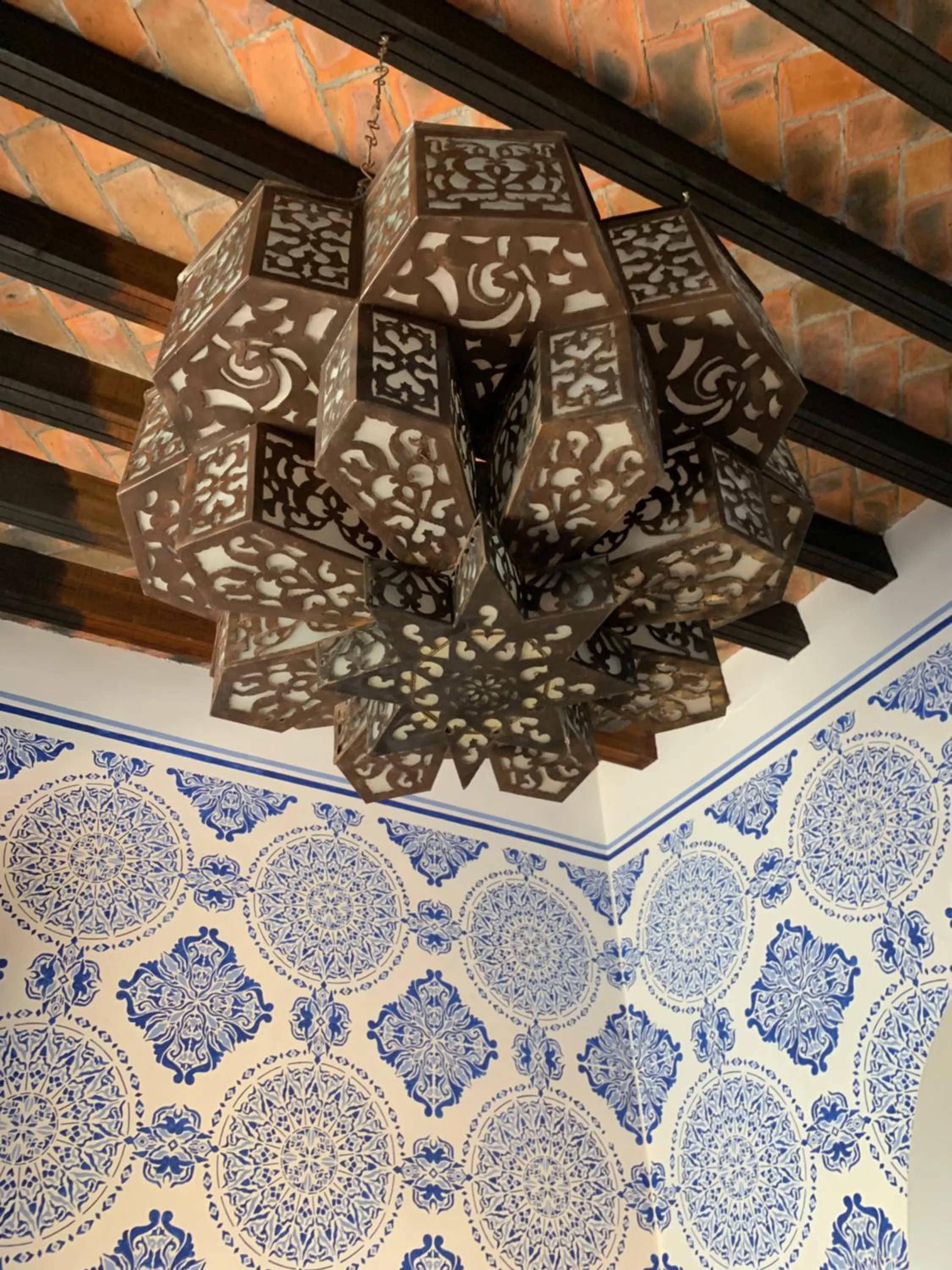 Decorative detail in Casa Schuck Boutique Hotel