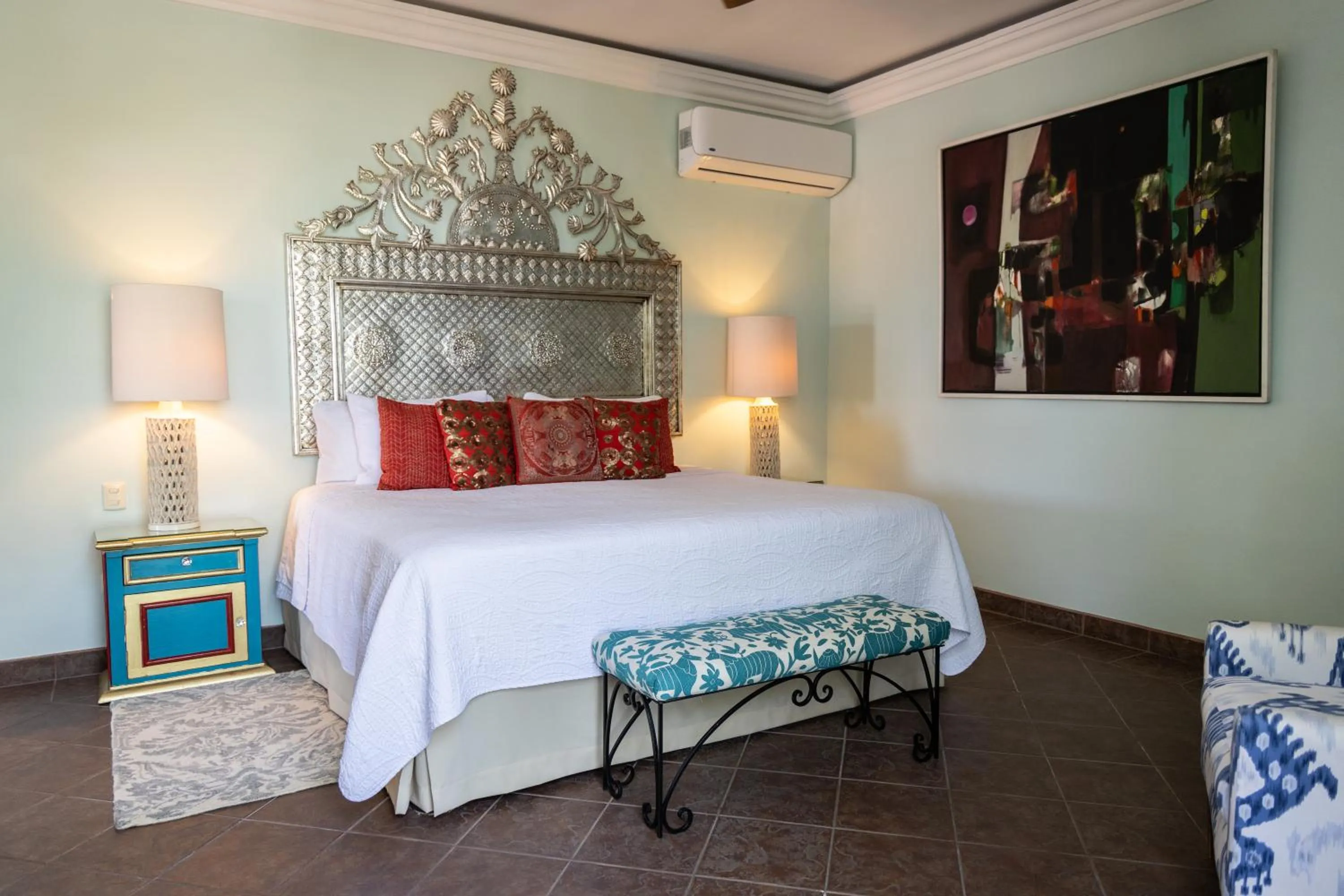 Bed in Casa Schuck Boutique Hotel