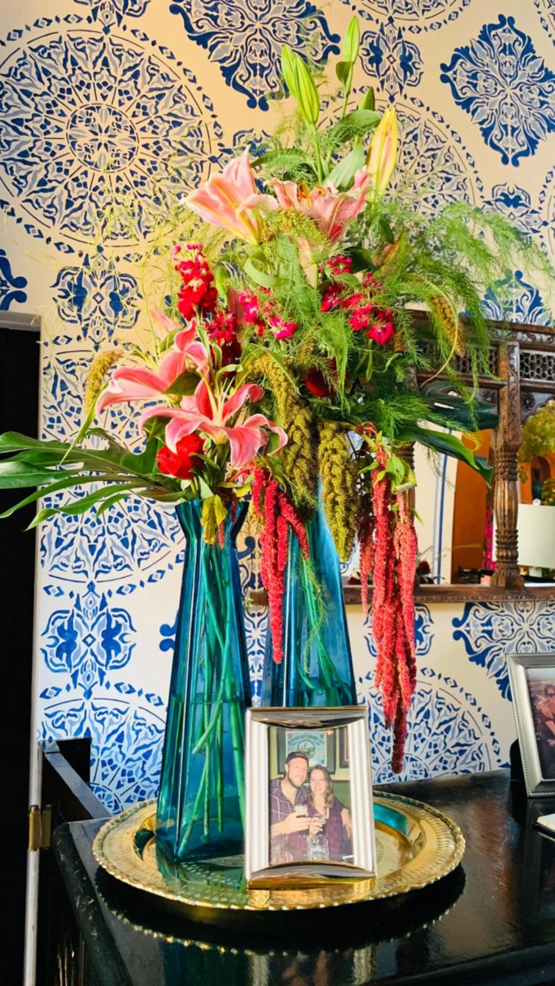 Decorative detail in Casa Schuck Boutique Hotel