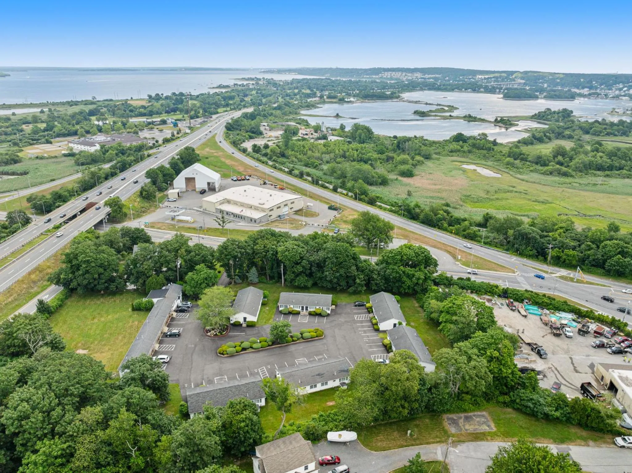 Bird's eye view in Founder's Brook Motel and Suites