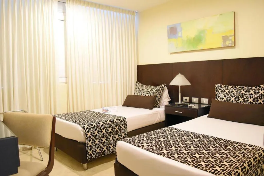 Bed in Hotel Casino Internacional