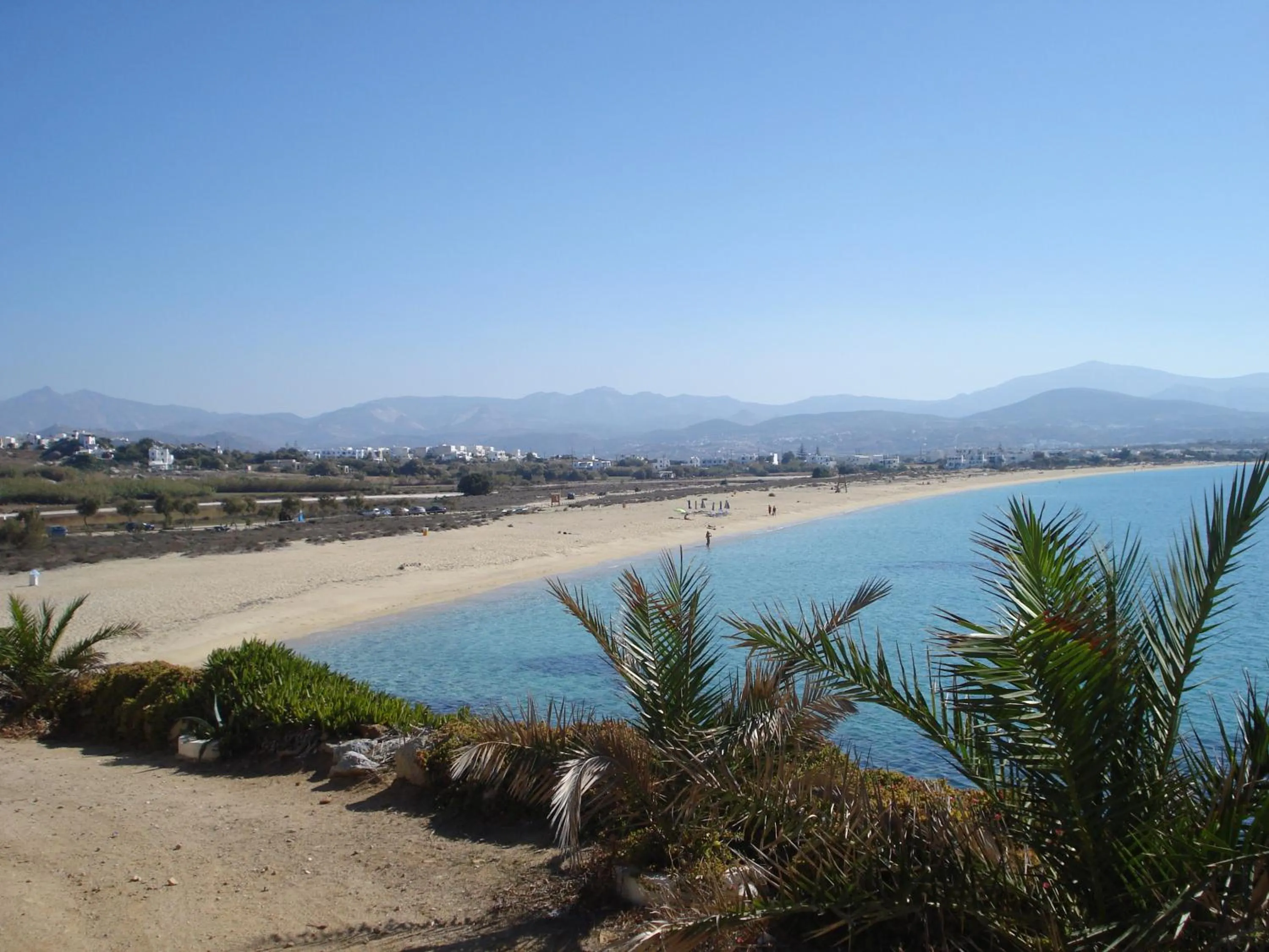 Beach in Naxos Island Hotel