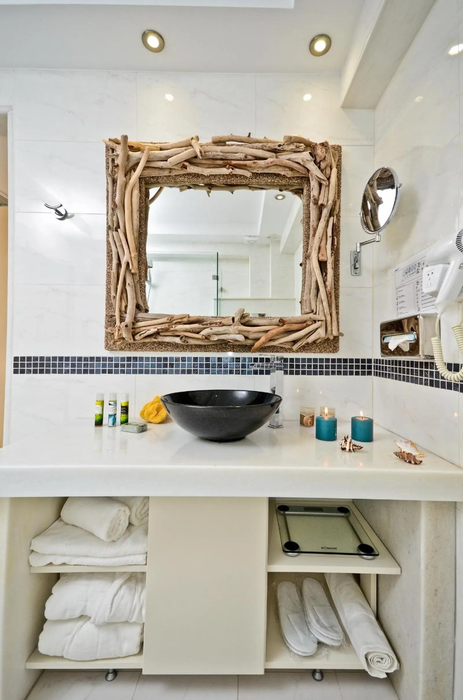 Bathroom in Naxos Island Hotel