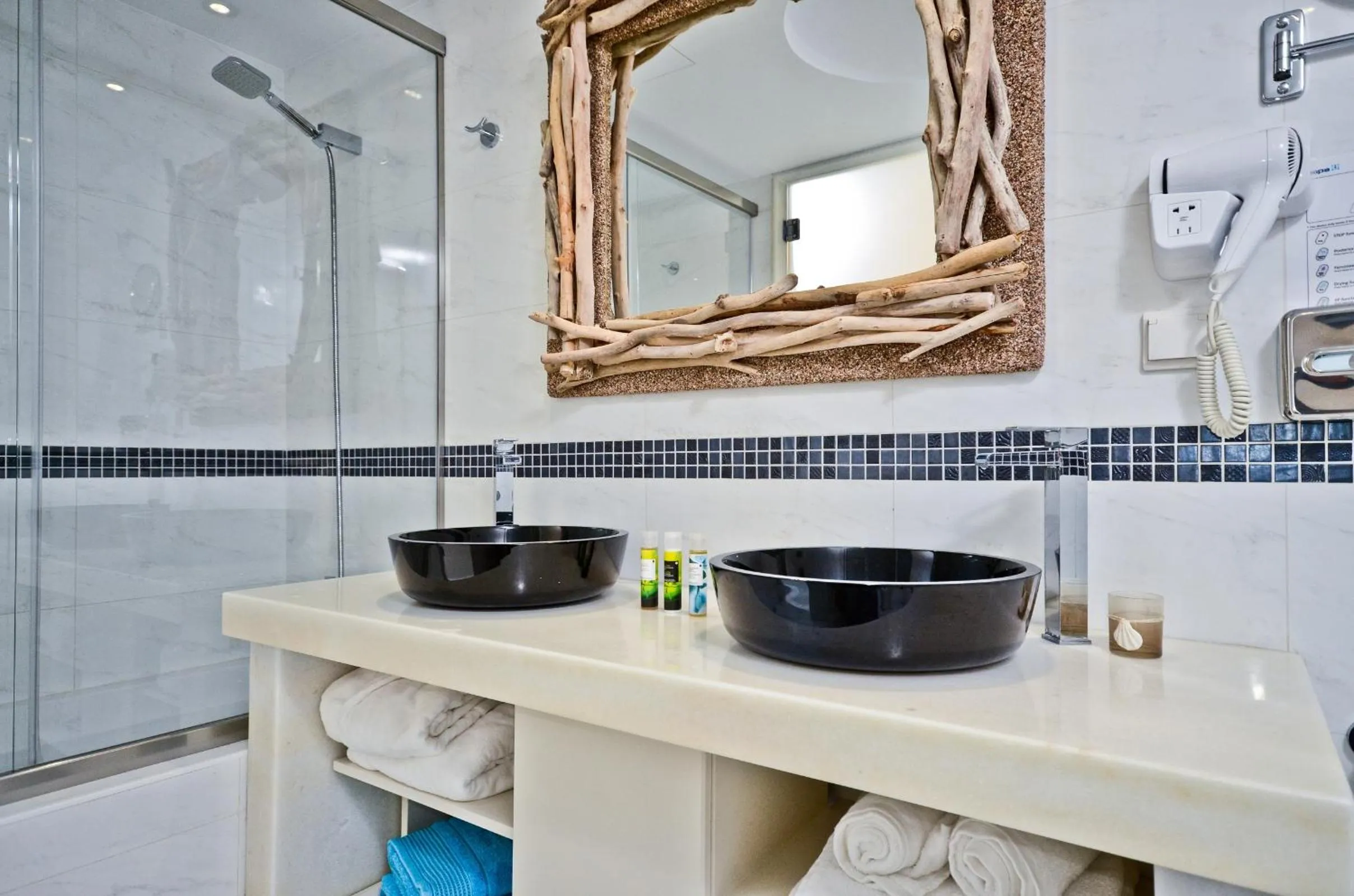 Bathroom in Naxos Island Hotel