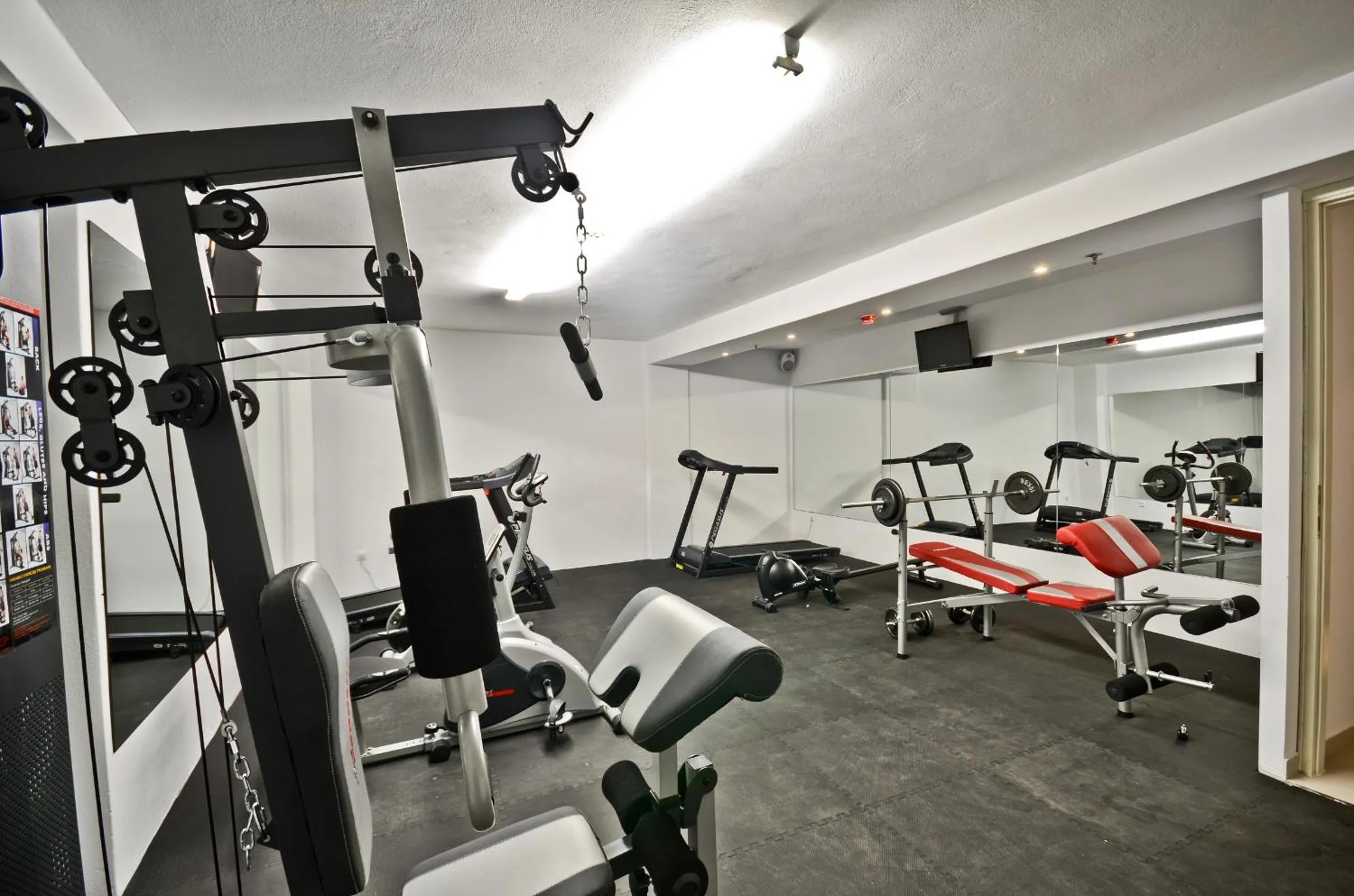 Fitness centre/facilities in Naxos Island Hotel