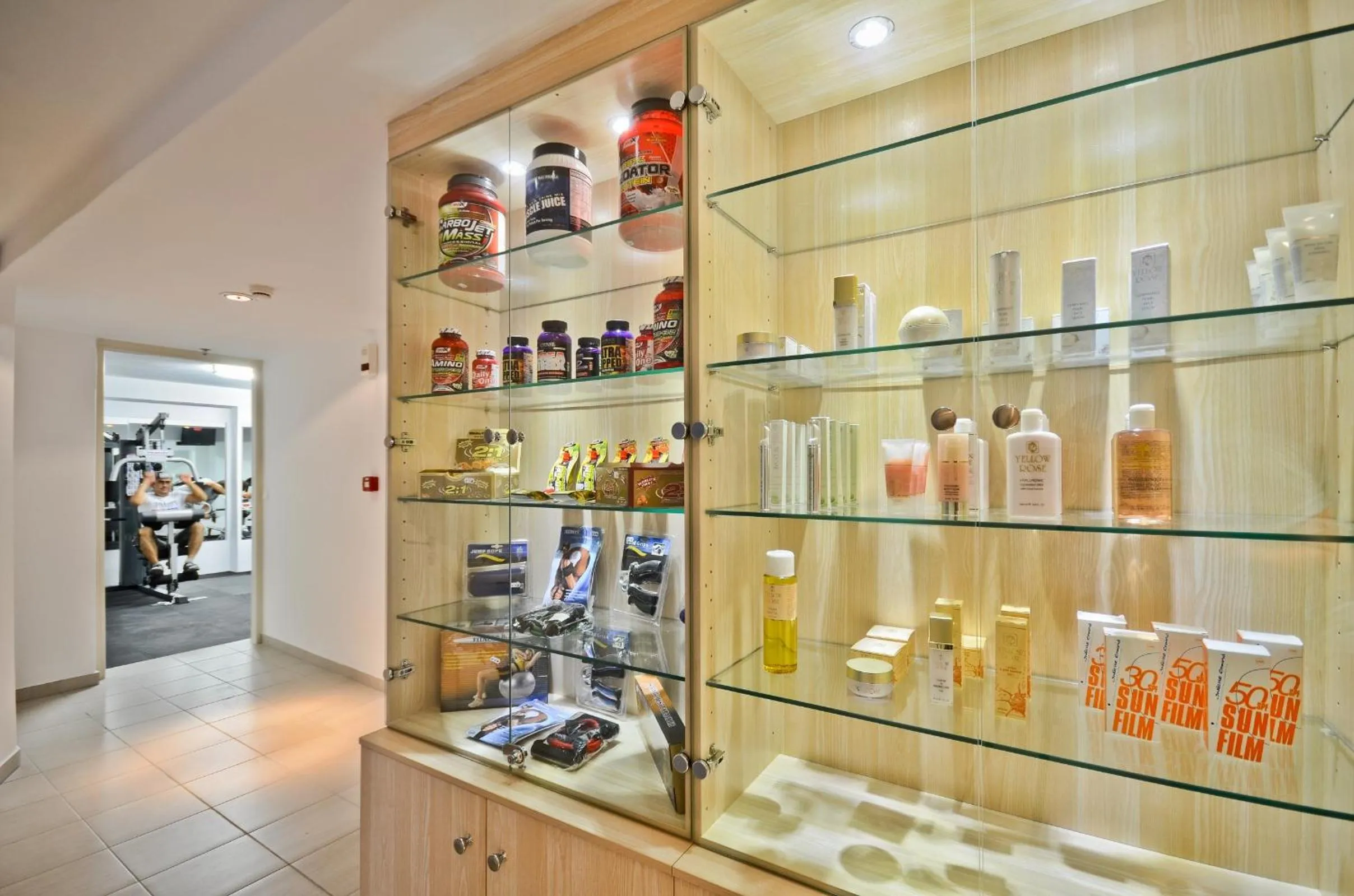 On-site shops in Naxos Island Hotel