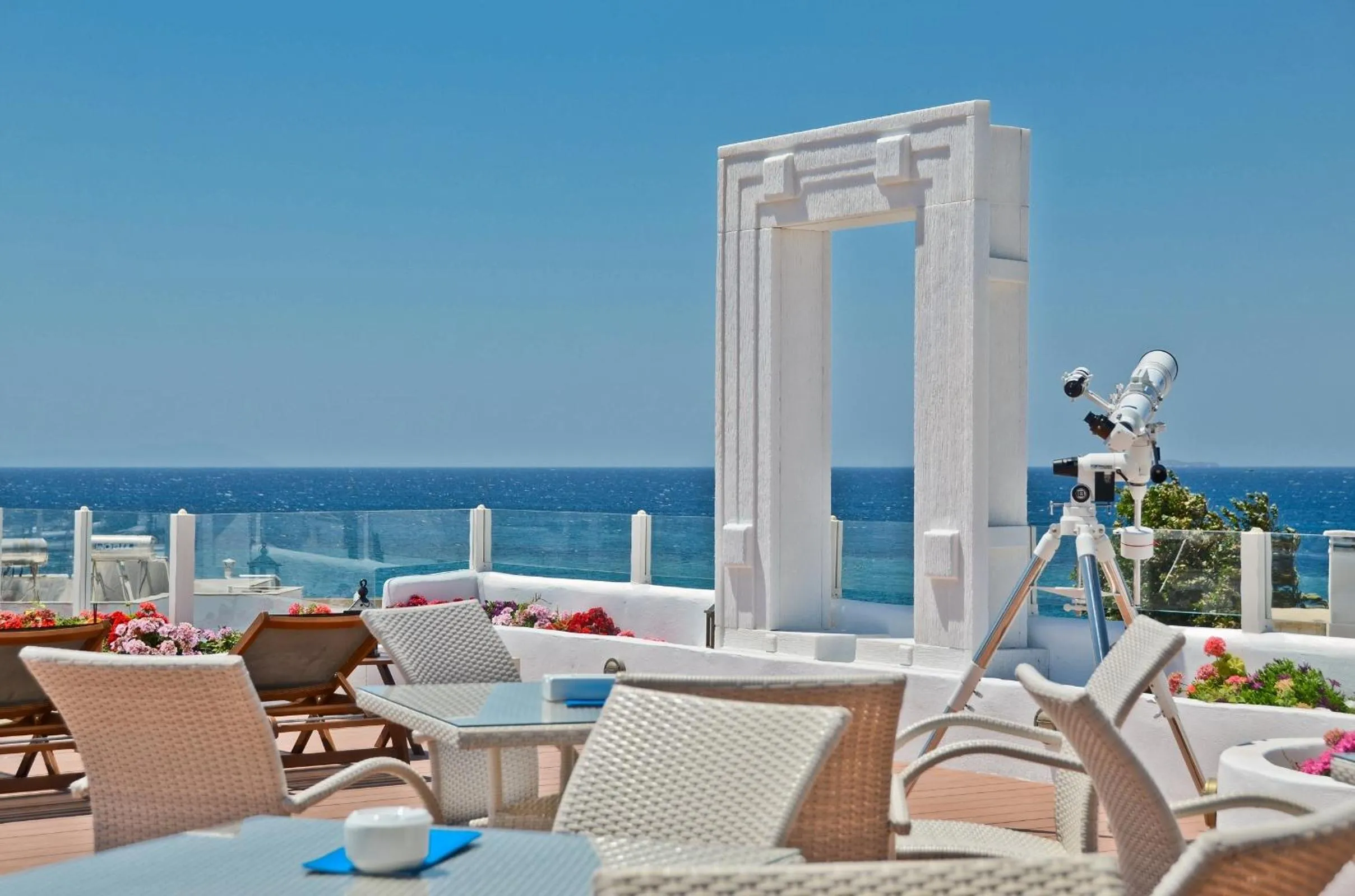 Balcony/Terrace in Naxos Island Hotel