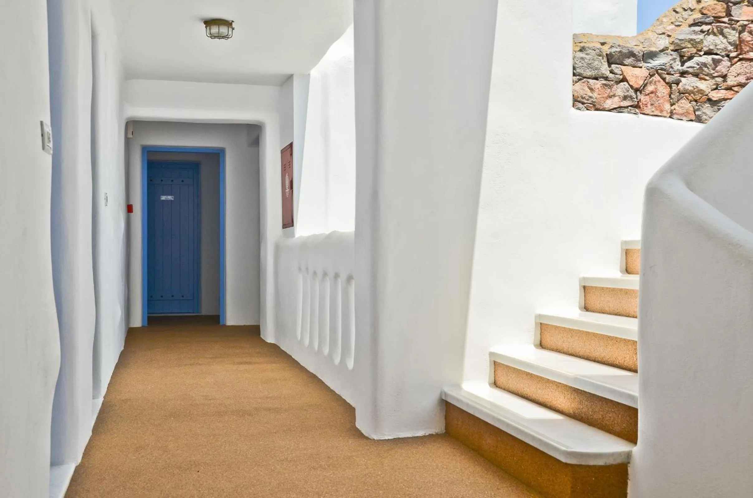 Facade/entrance in Naxos Island Hotel