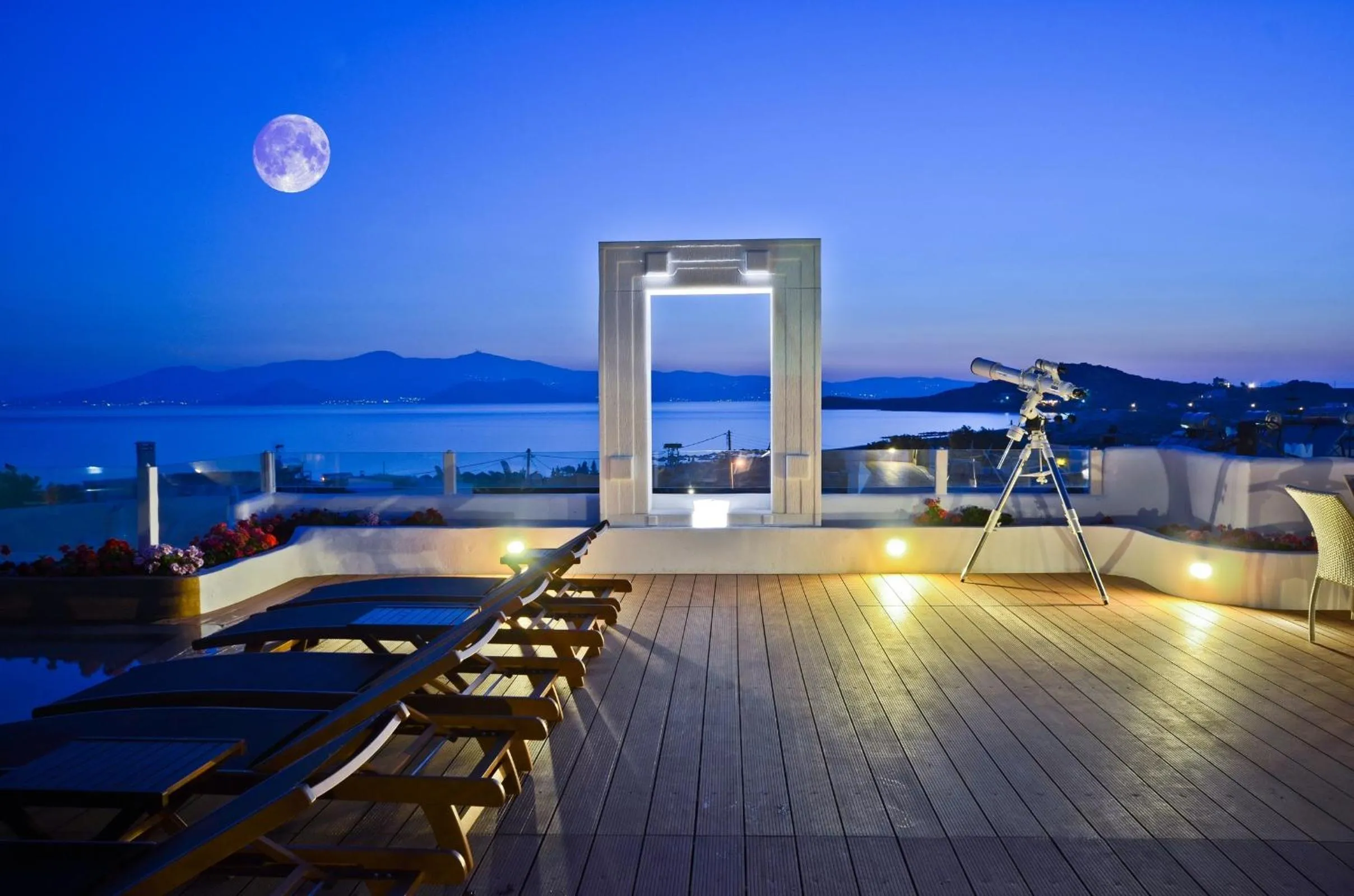 Balcony/Terrace in Naxos Island Hotel