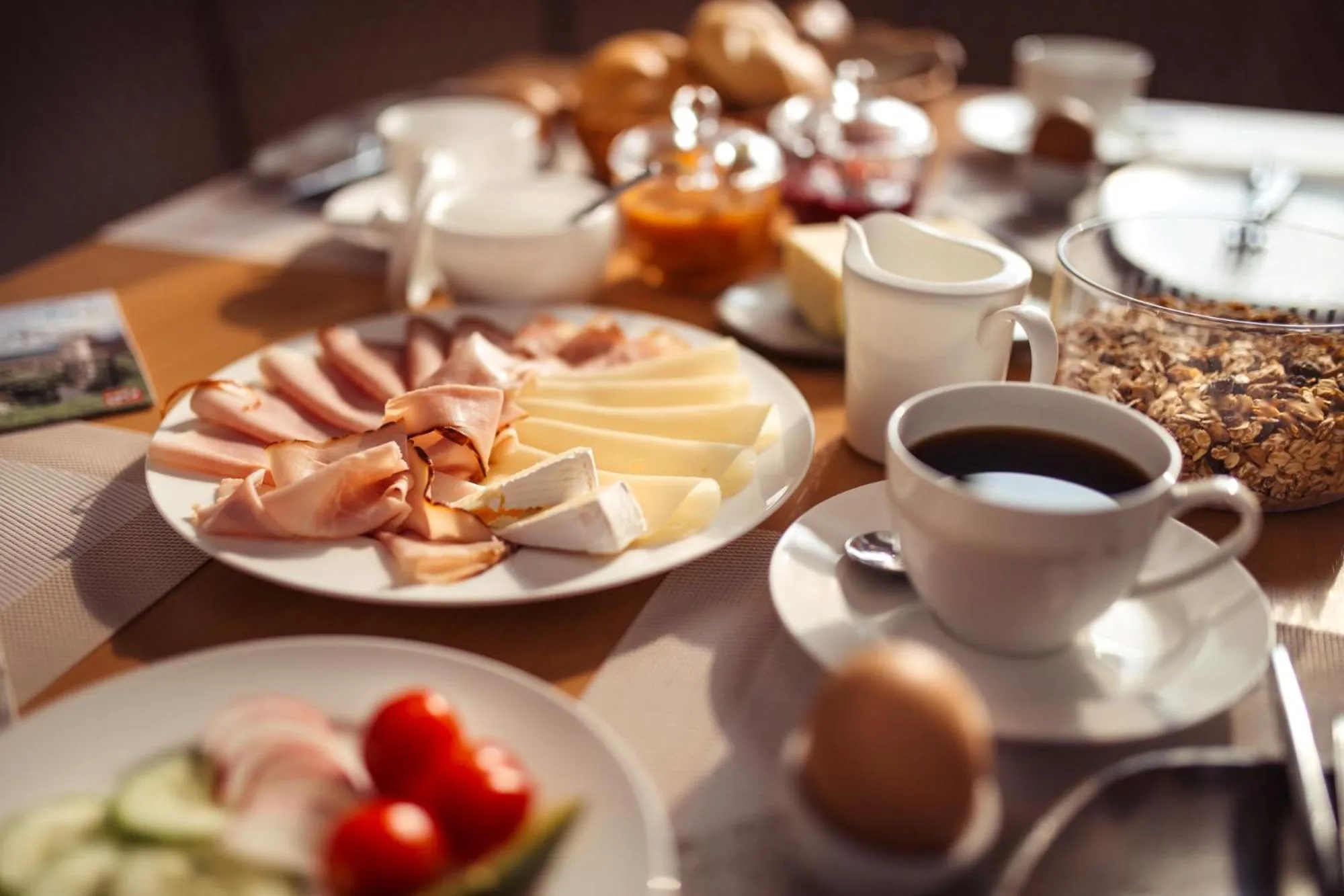 Breakfast in Gästehaus Krappel