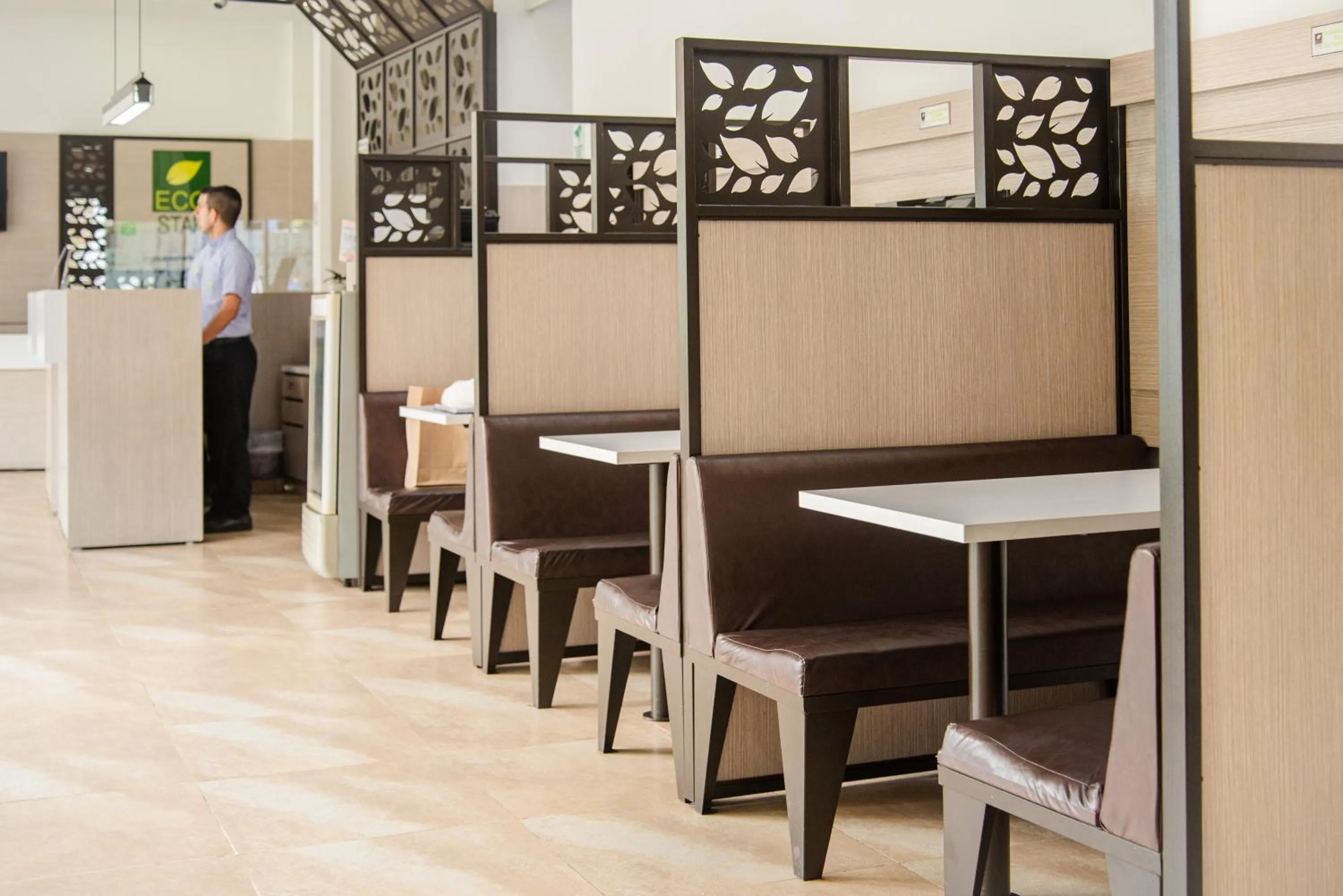 Seating area in Eco Star Hotel