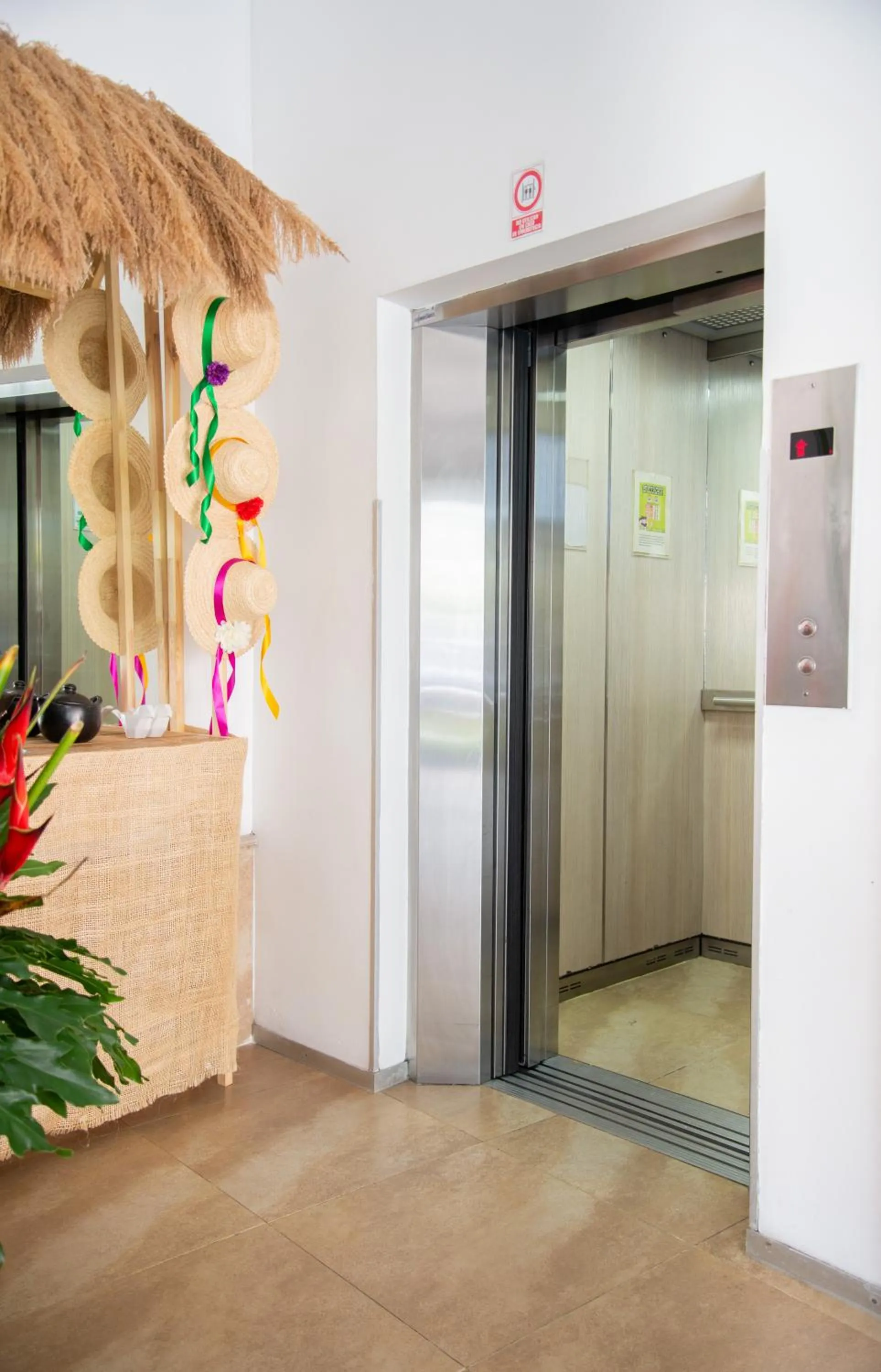 elevator in Eco Star Hotel