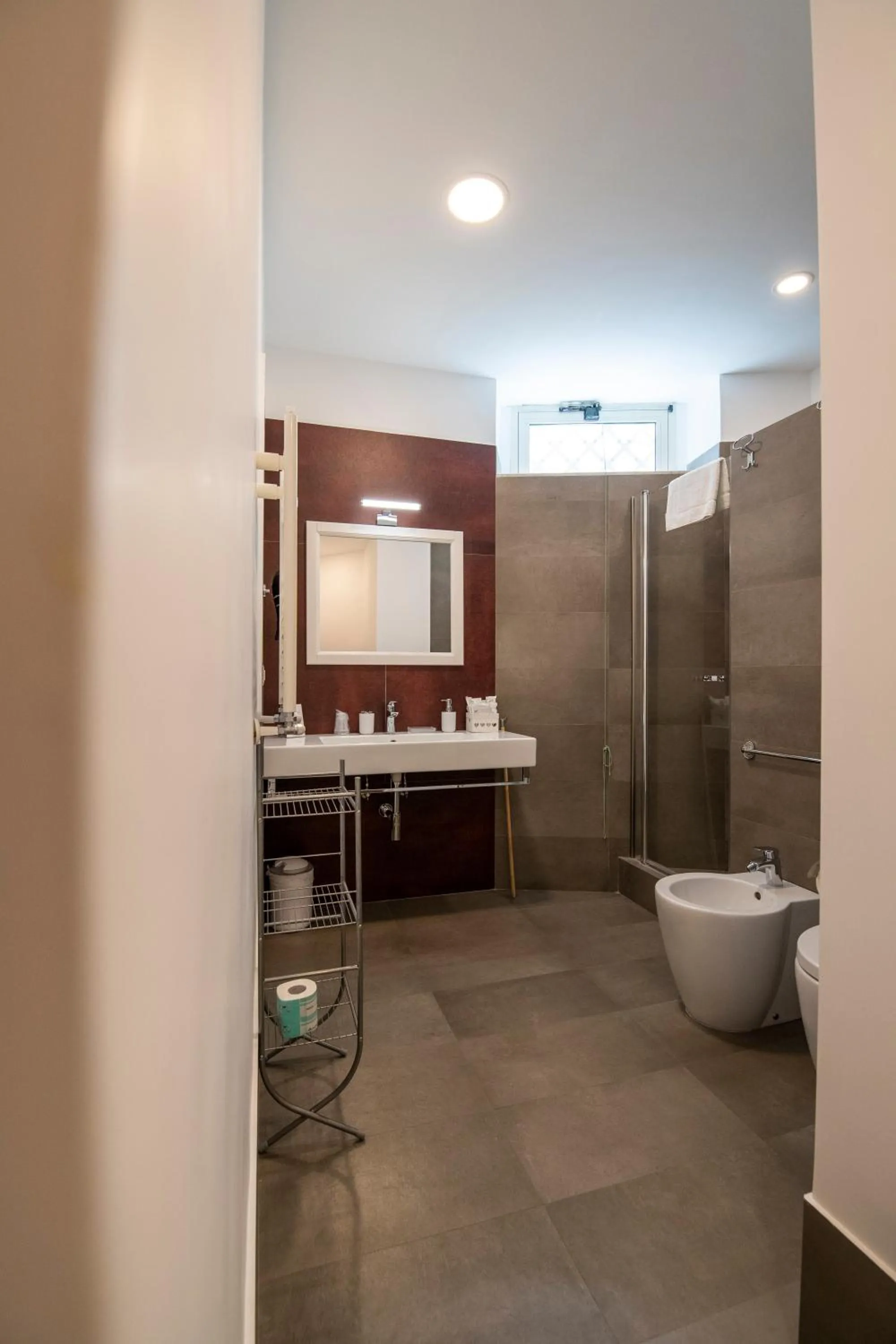 Bathroom in Mercatello Bed and Breakfast