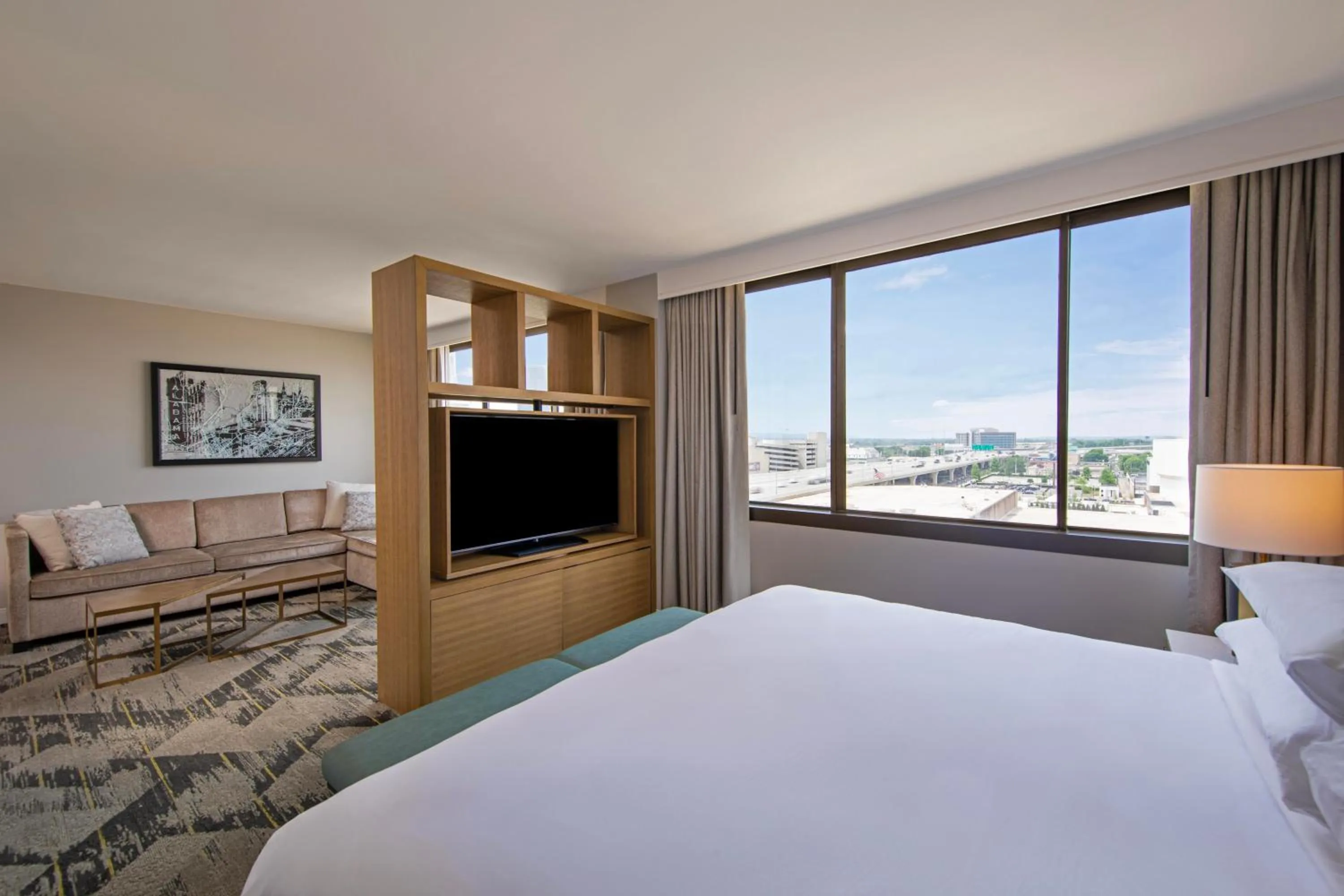 Bed in Sheraton Birmingham