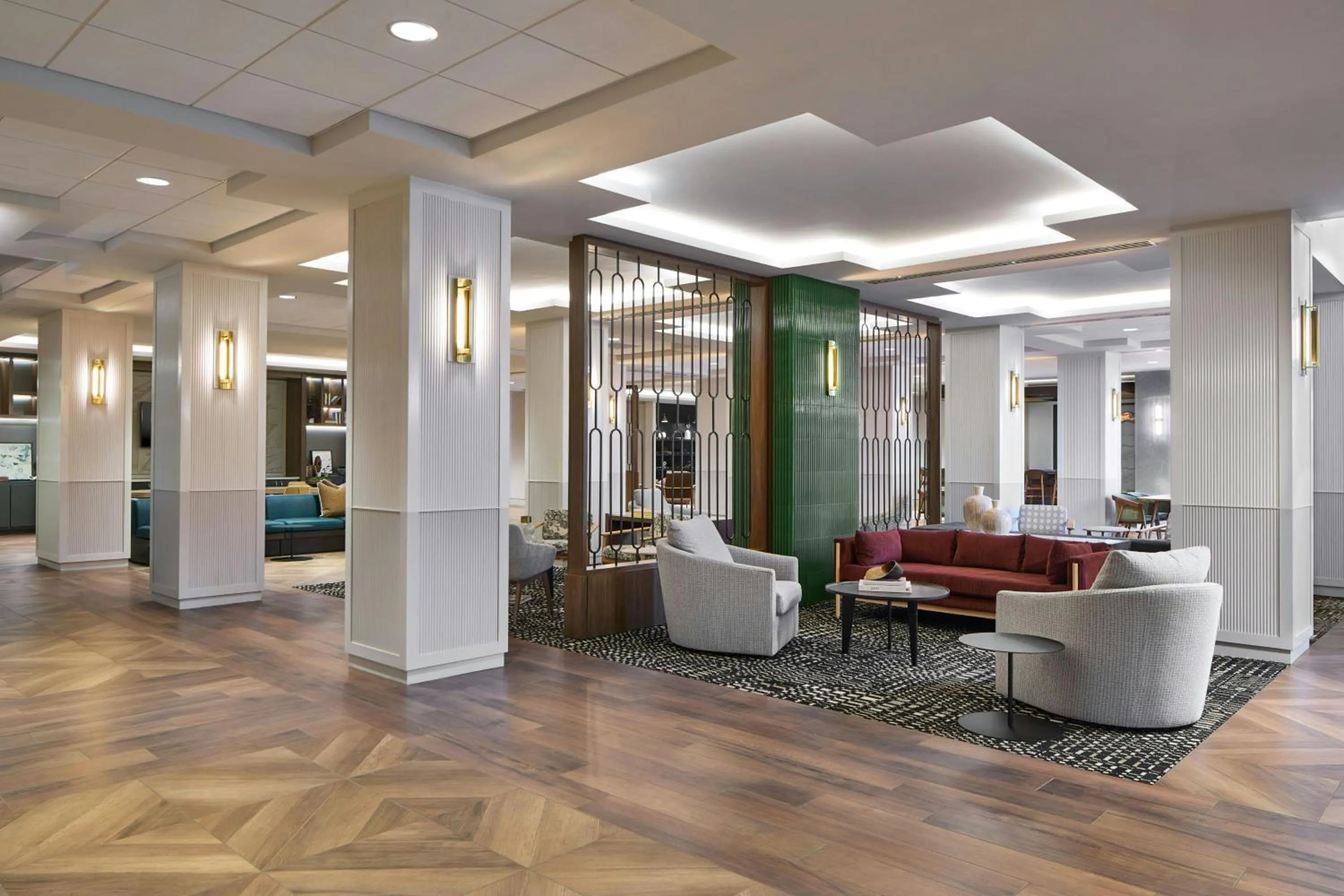 Lobby or reception in Sheraton Birmingham