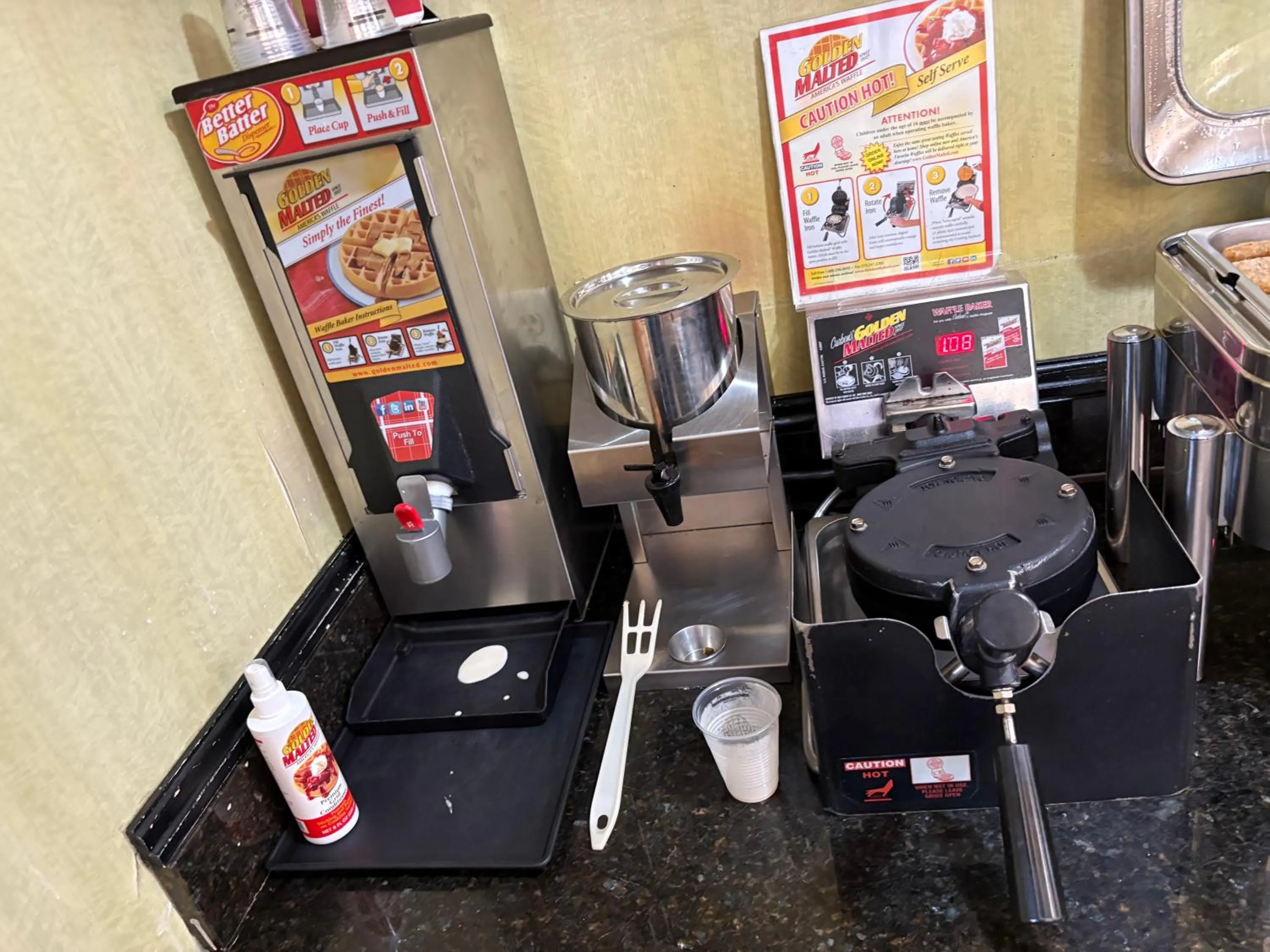 Breakfast in Best Western Plus Glen Allen Inn