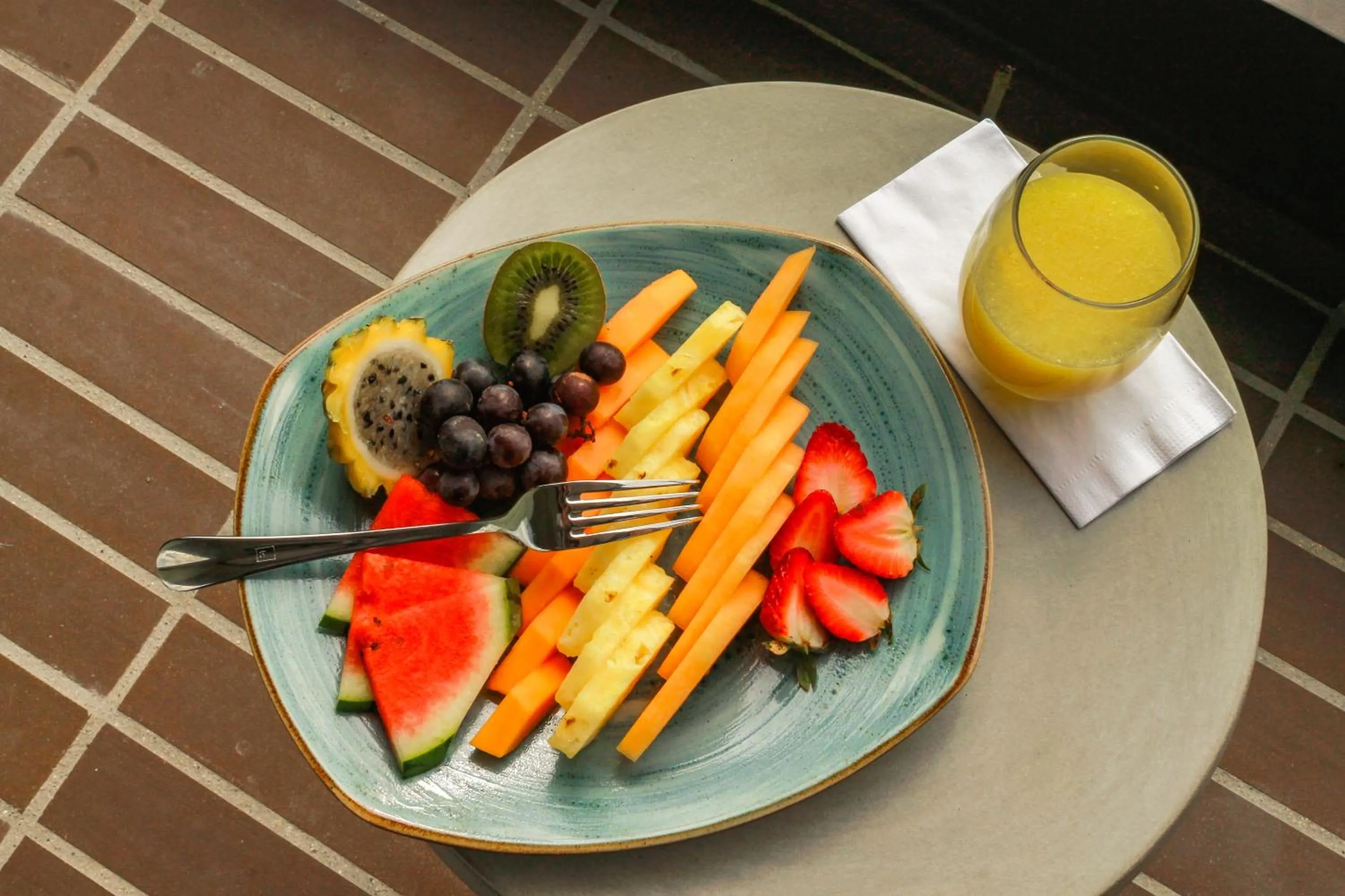 Breakfast in Hotel Lagoon