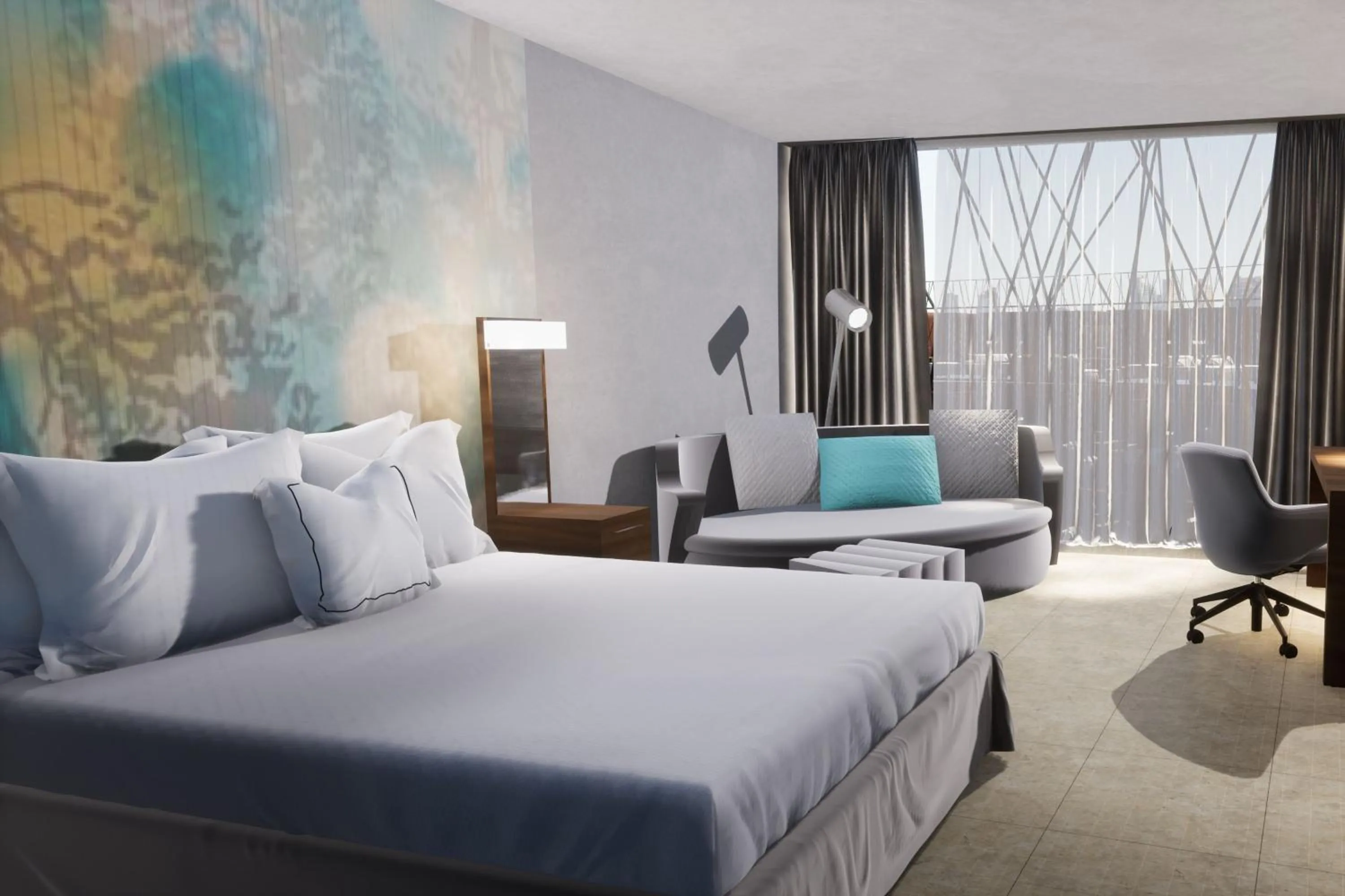 Photo of the whole room, Bed in Courtyard by Marriott Tuxpan Veracruz