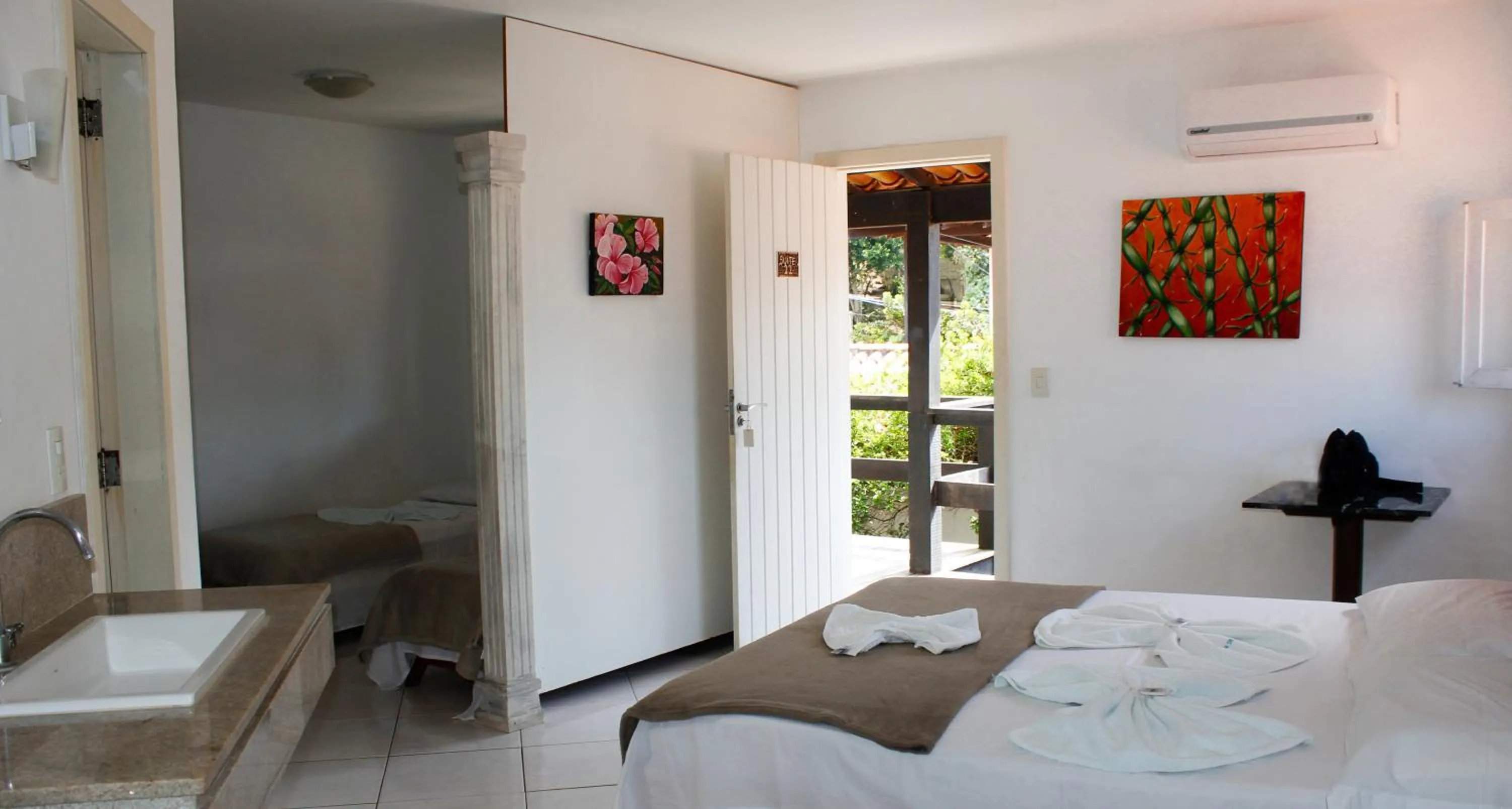 Bed in Deck de Búzios