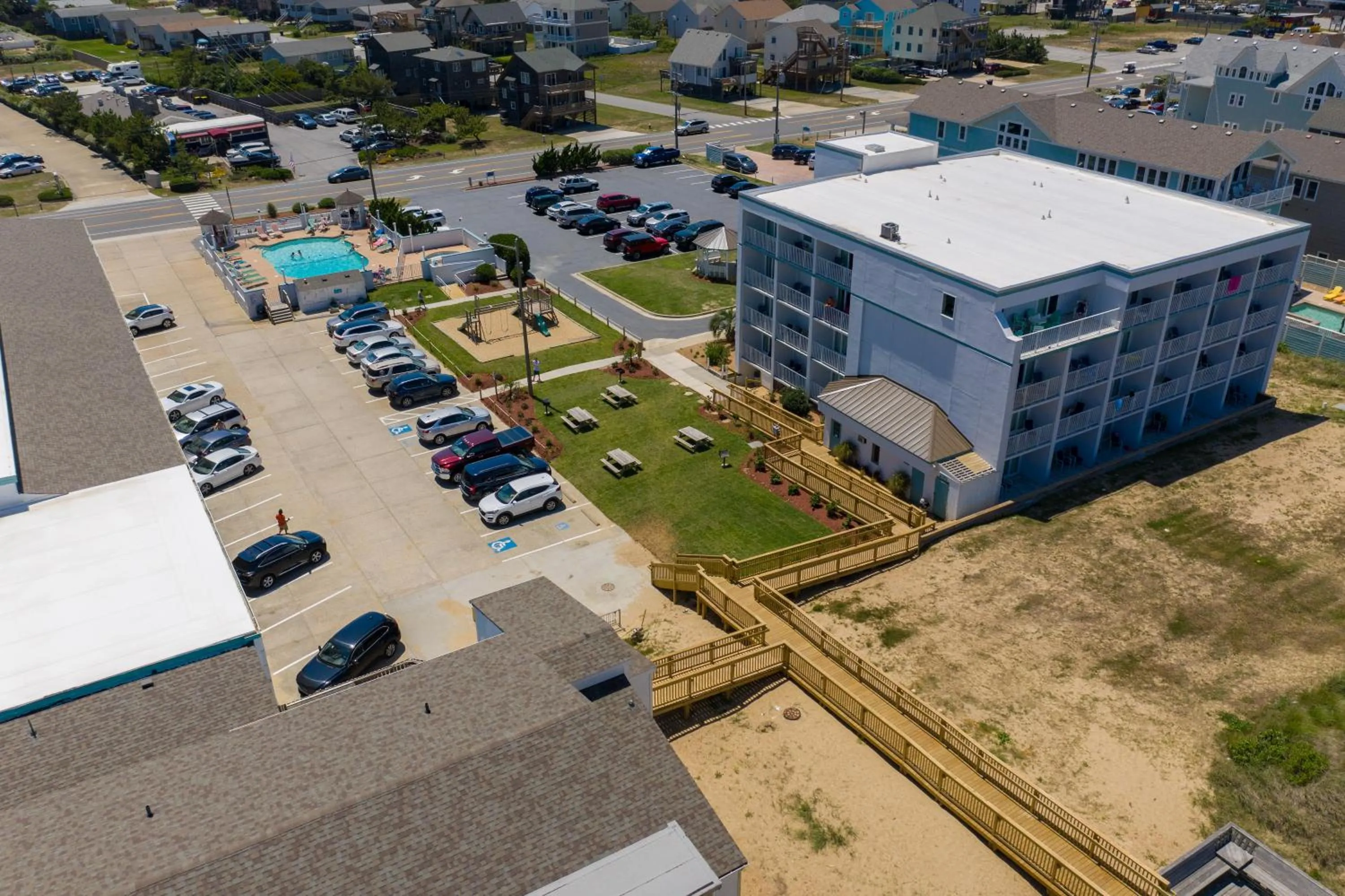 Bird's eye view in John Yancey Oceanfront Inn