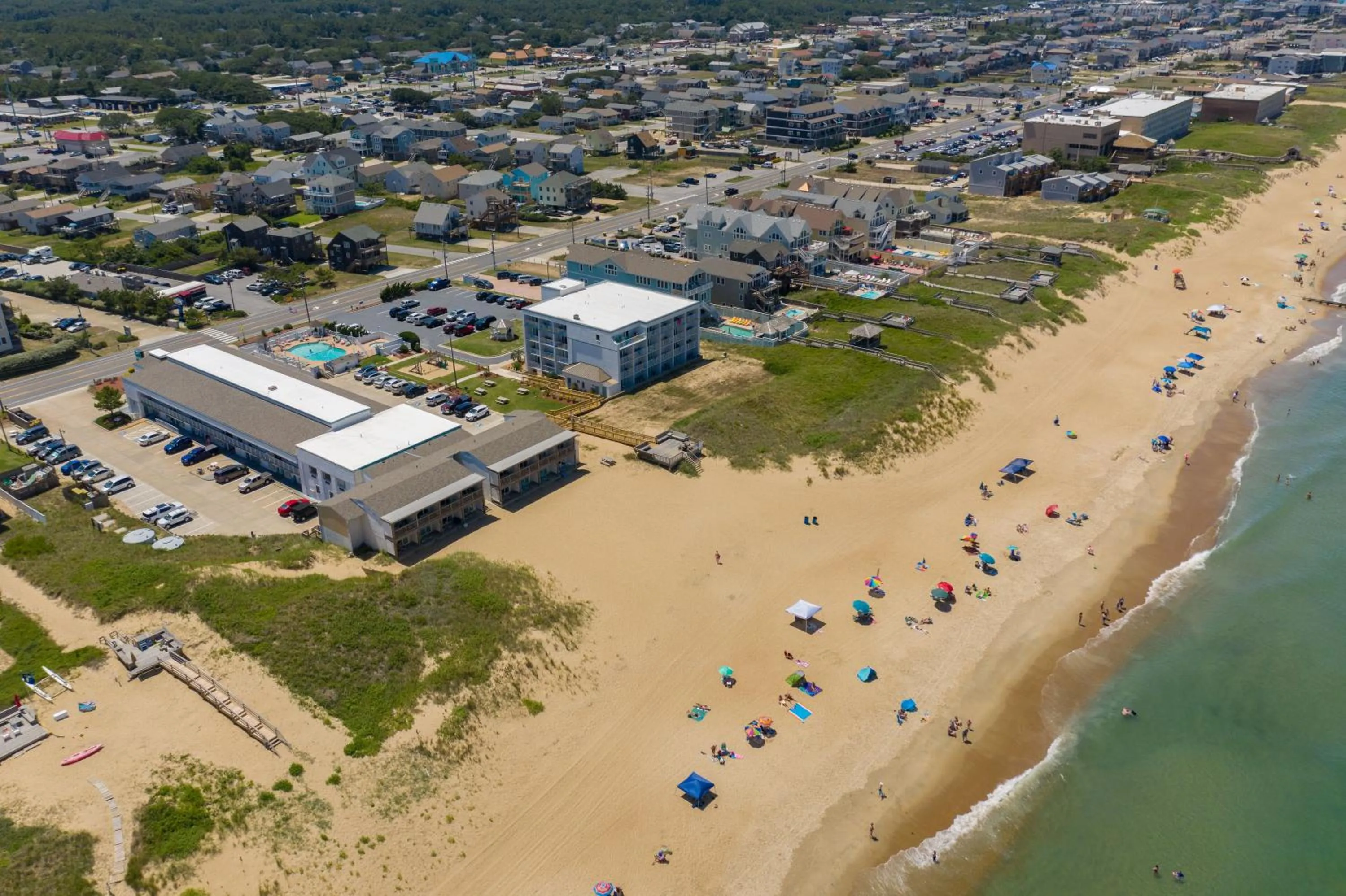 Bird's eye view in John Yancey Oceanfront Inn