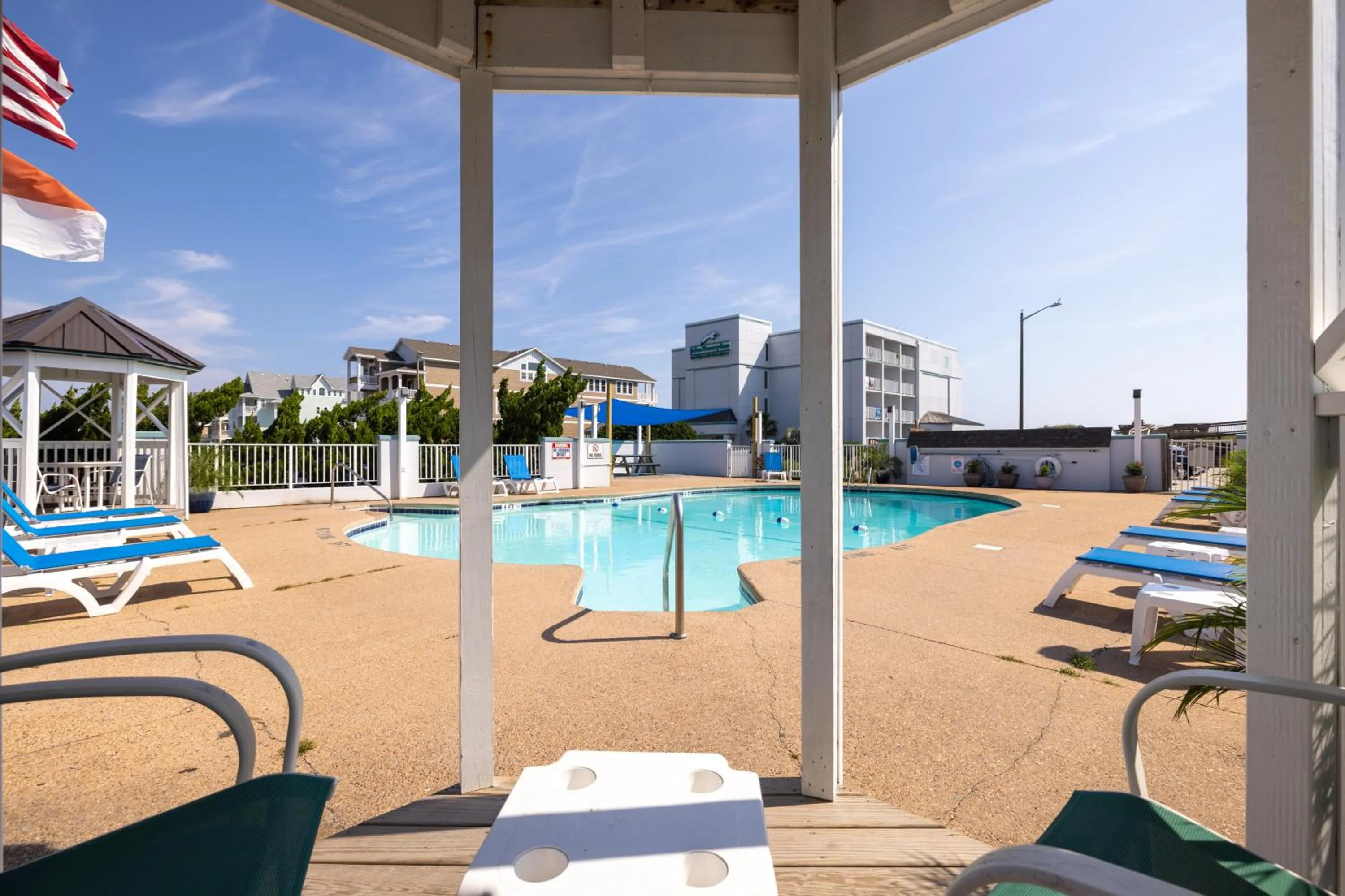 Swimming pool in John Yancey Oceanfront Inn