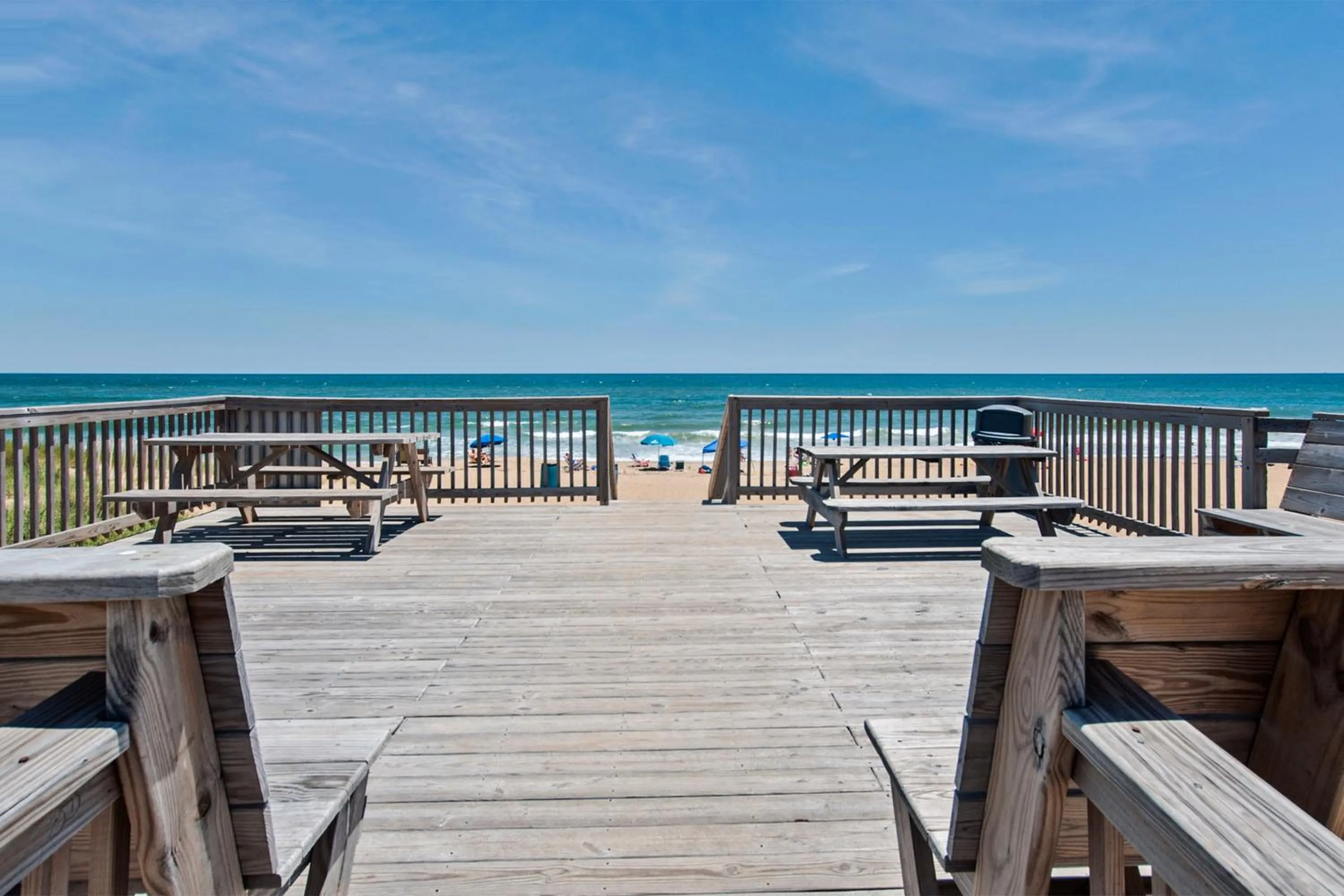 Beach in John Yancey Oceanfront Inn