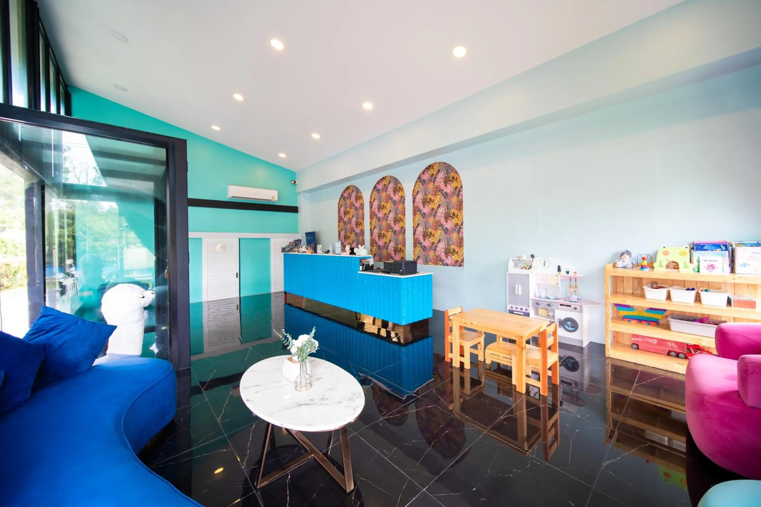 Lobby or reception in The Kiri Villas Resort