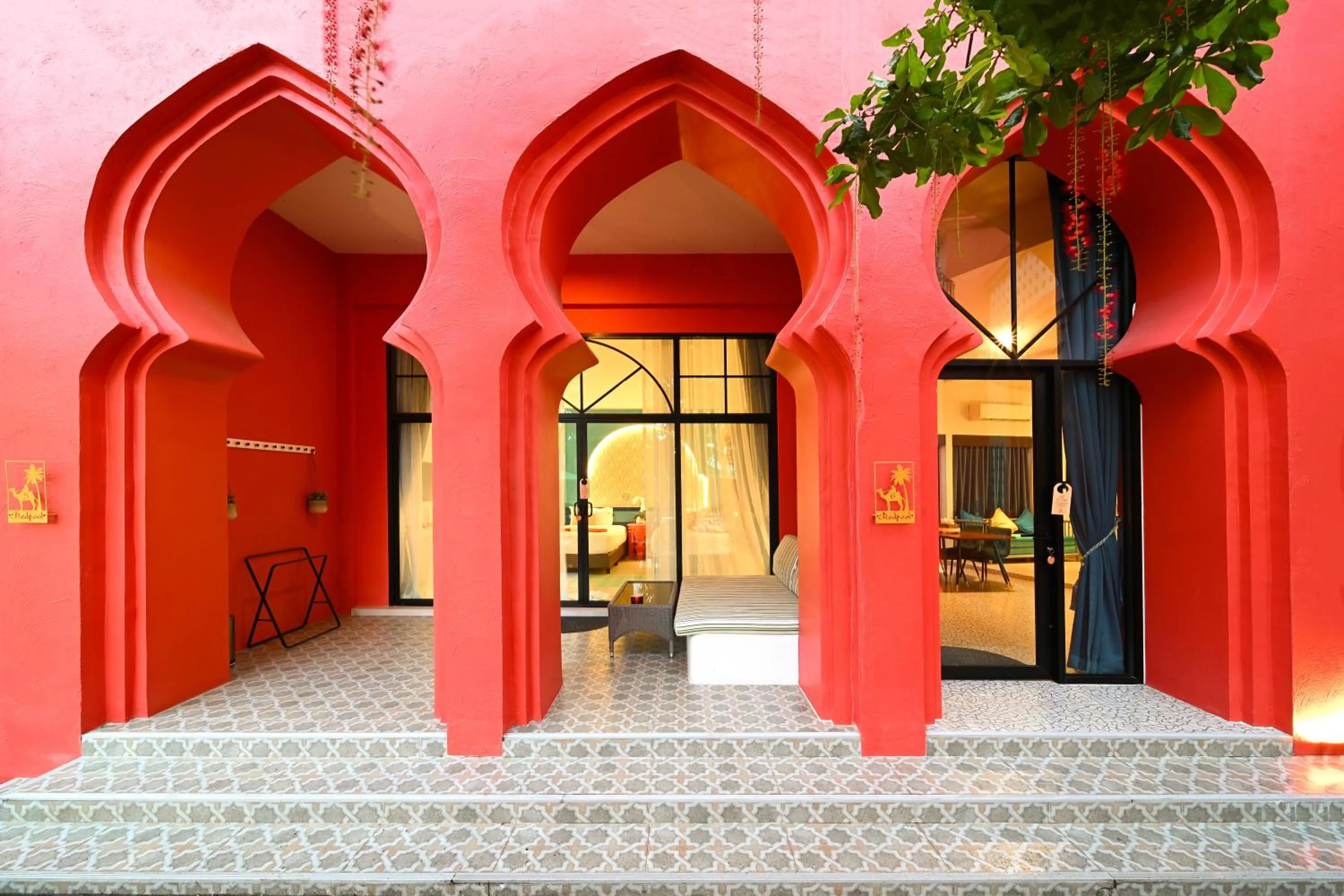 Seating area in The Kiri Villas Resort