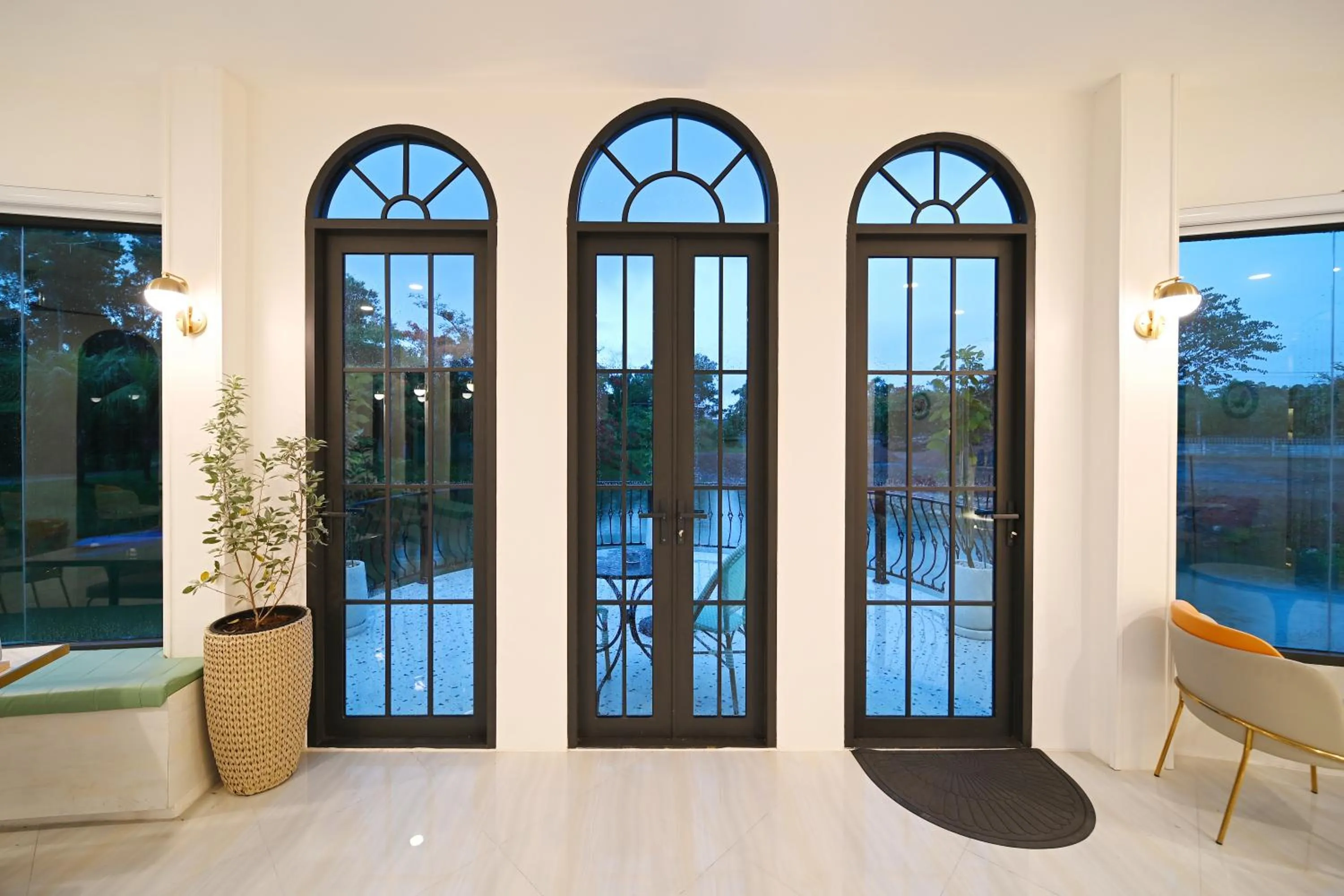 Seating area in The Kiri Villas Resort