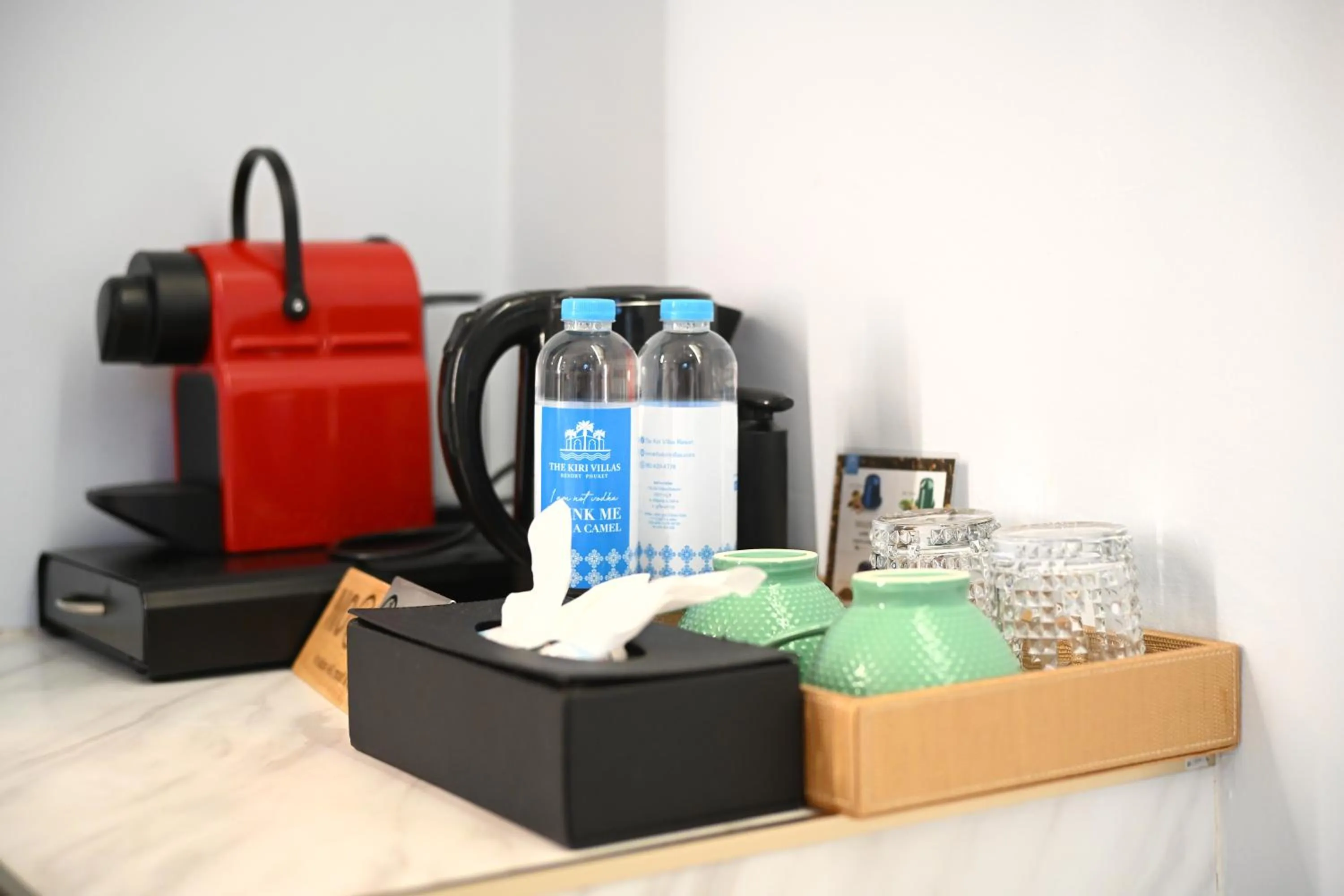 Coffee/tea facilities in The Kiri Villas Resort