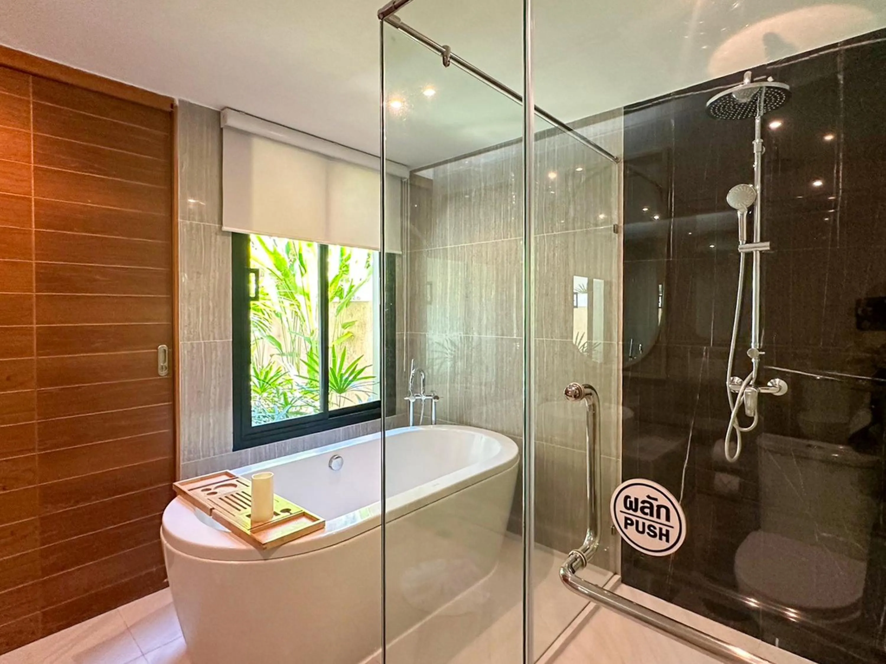 Shower in The Kiri Villas Resort