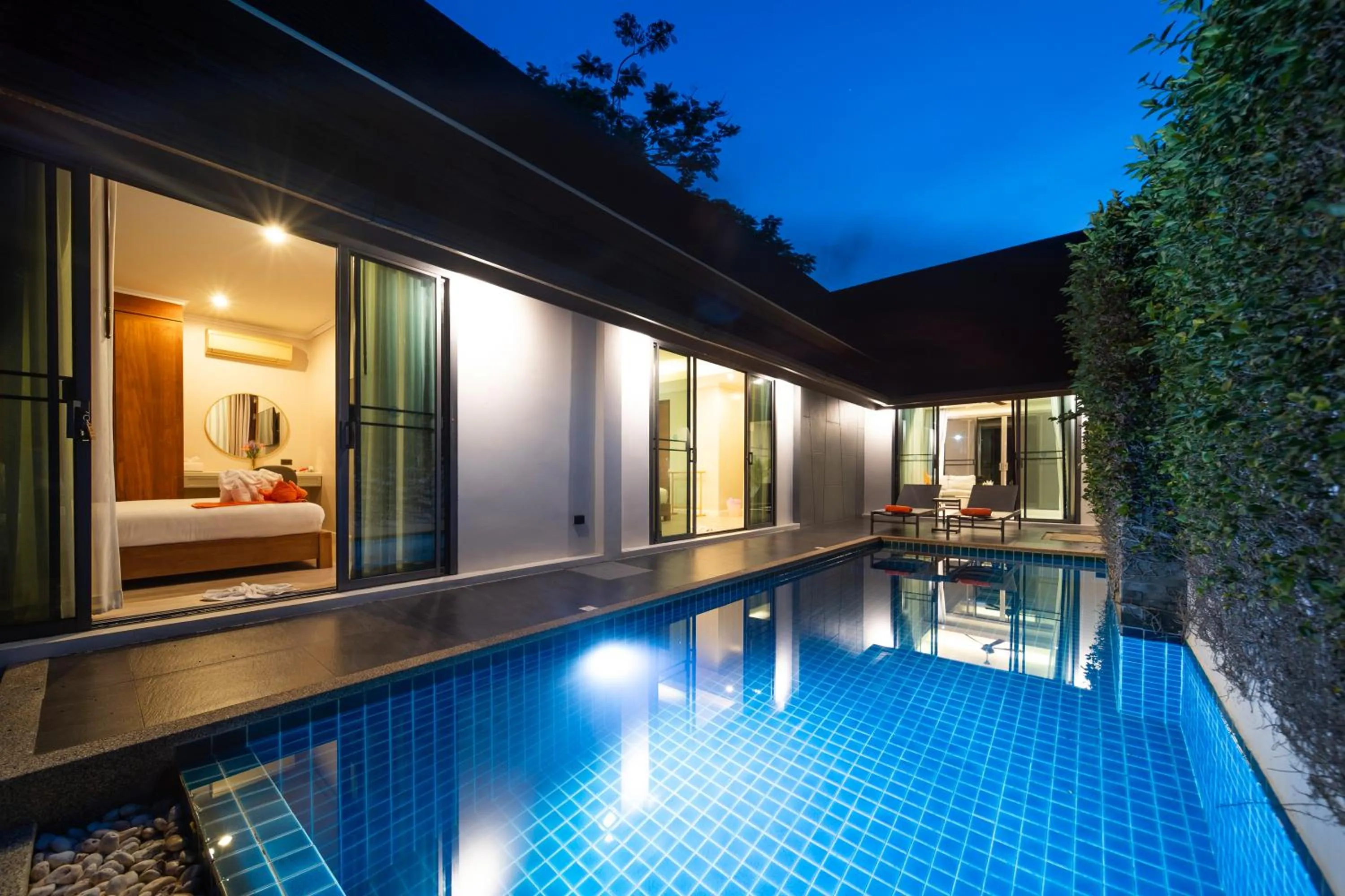 Patio in The Kiri Villas Resort