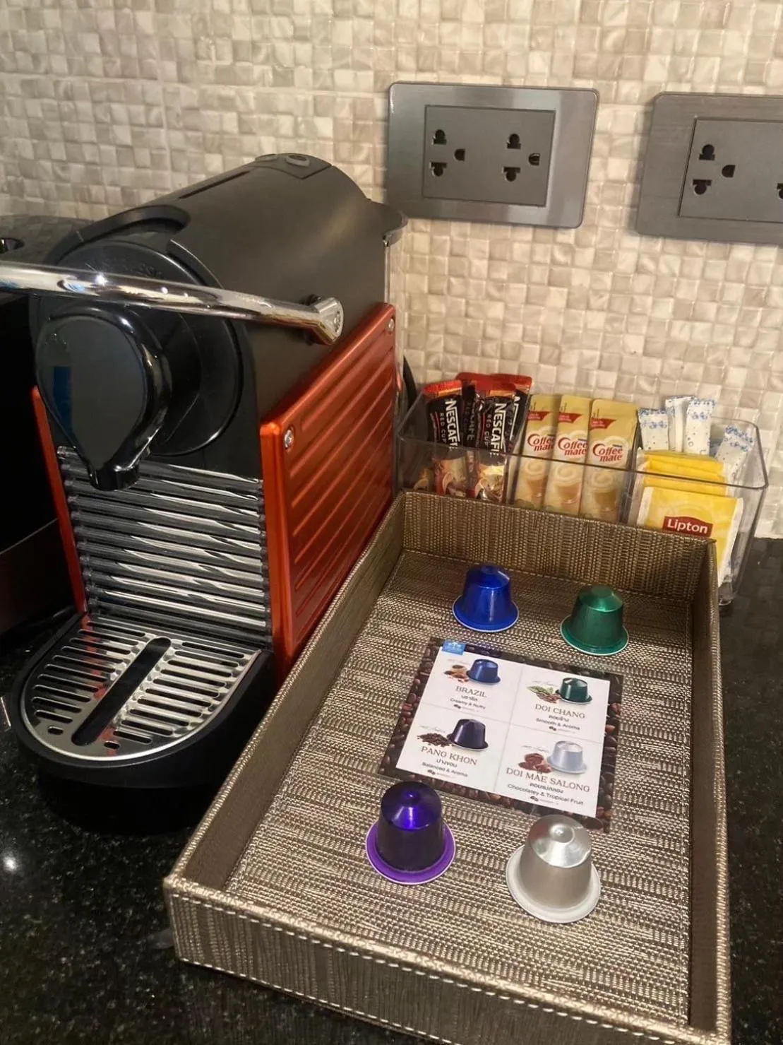 Coffee/tea facilities in The Kiri Villas Resort