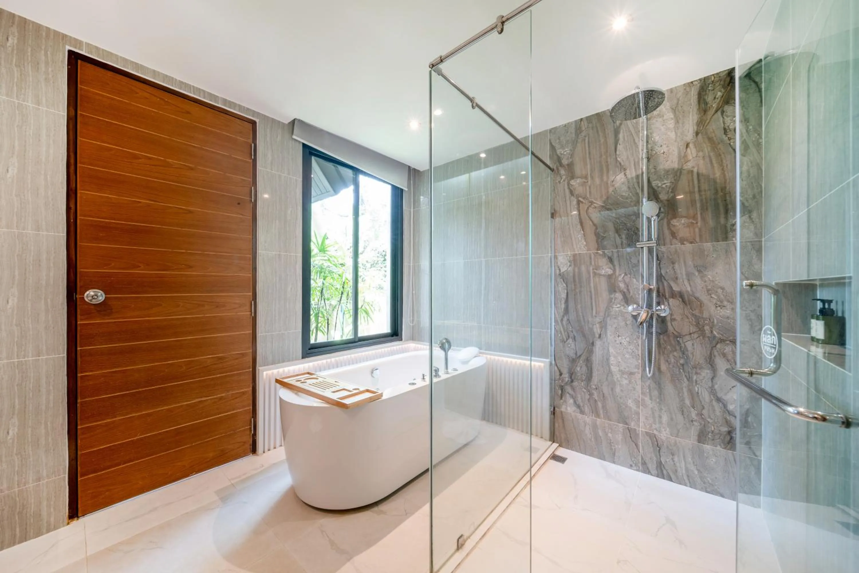 Shower in The Kiri Villas Resort