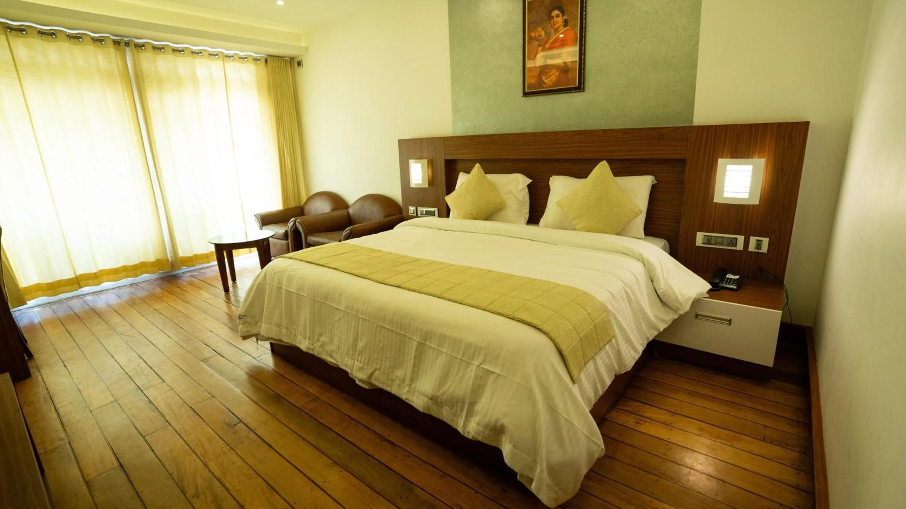 Photo of the whole room, Bed in HillView Munnar