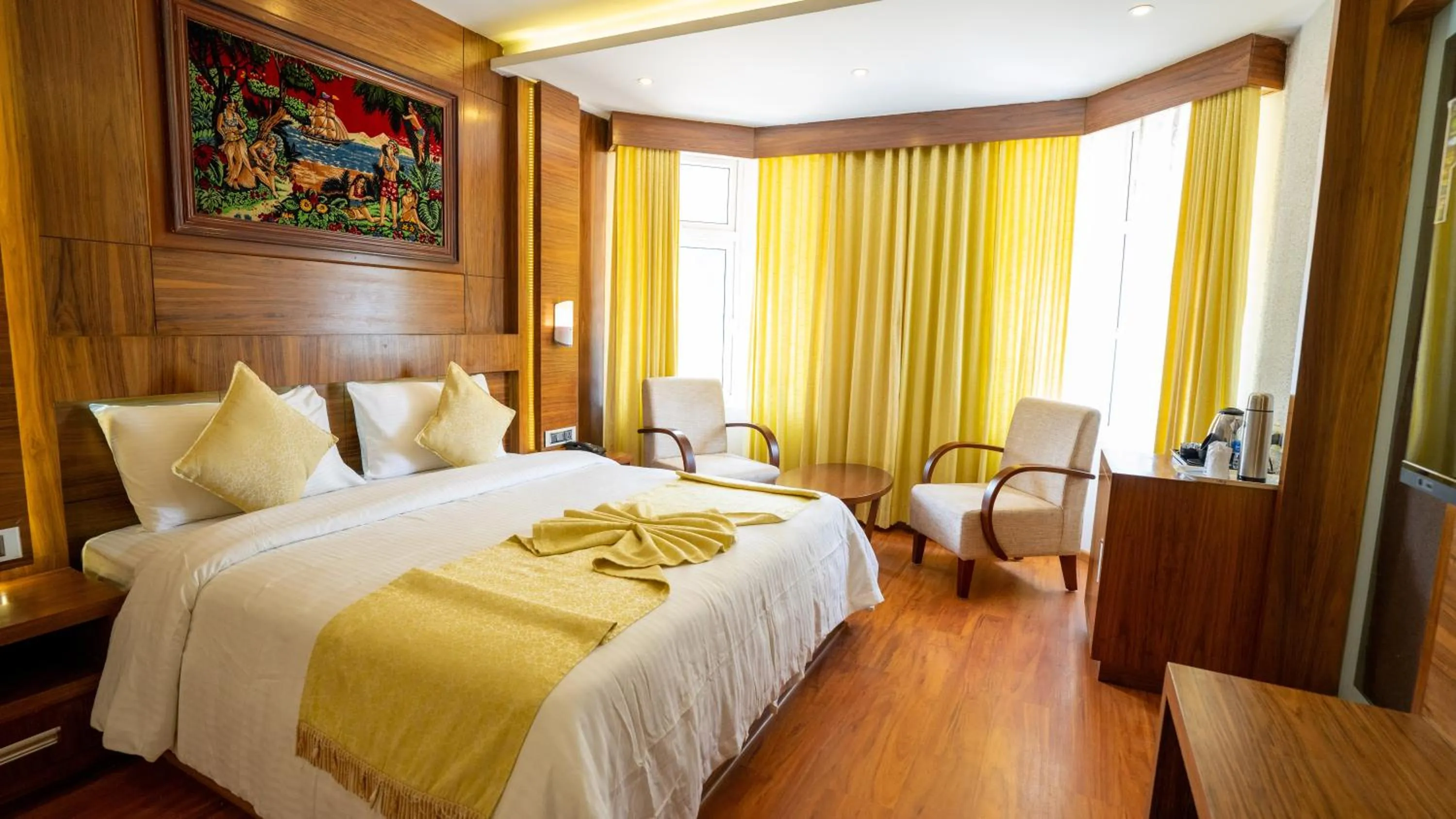 Photo of the whole room, Bed in HillView Munnar