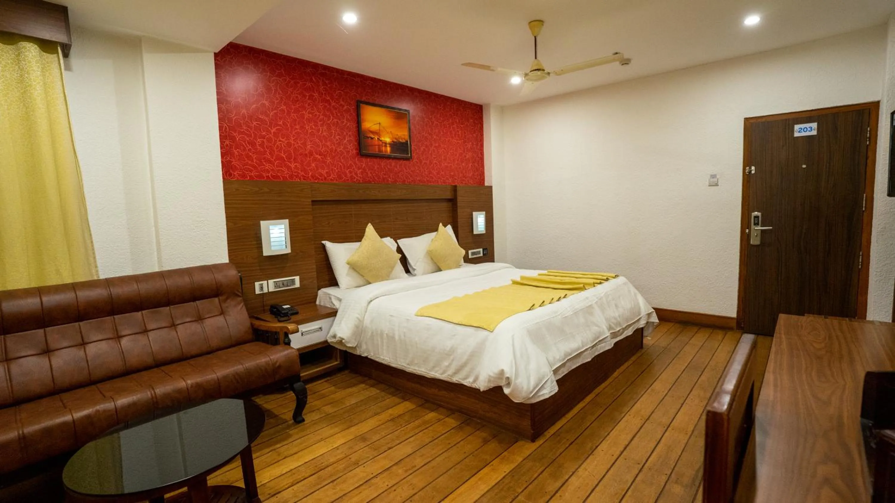 Bed in HillView Munnar